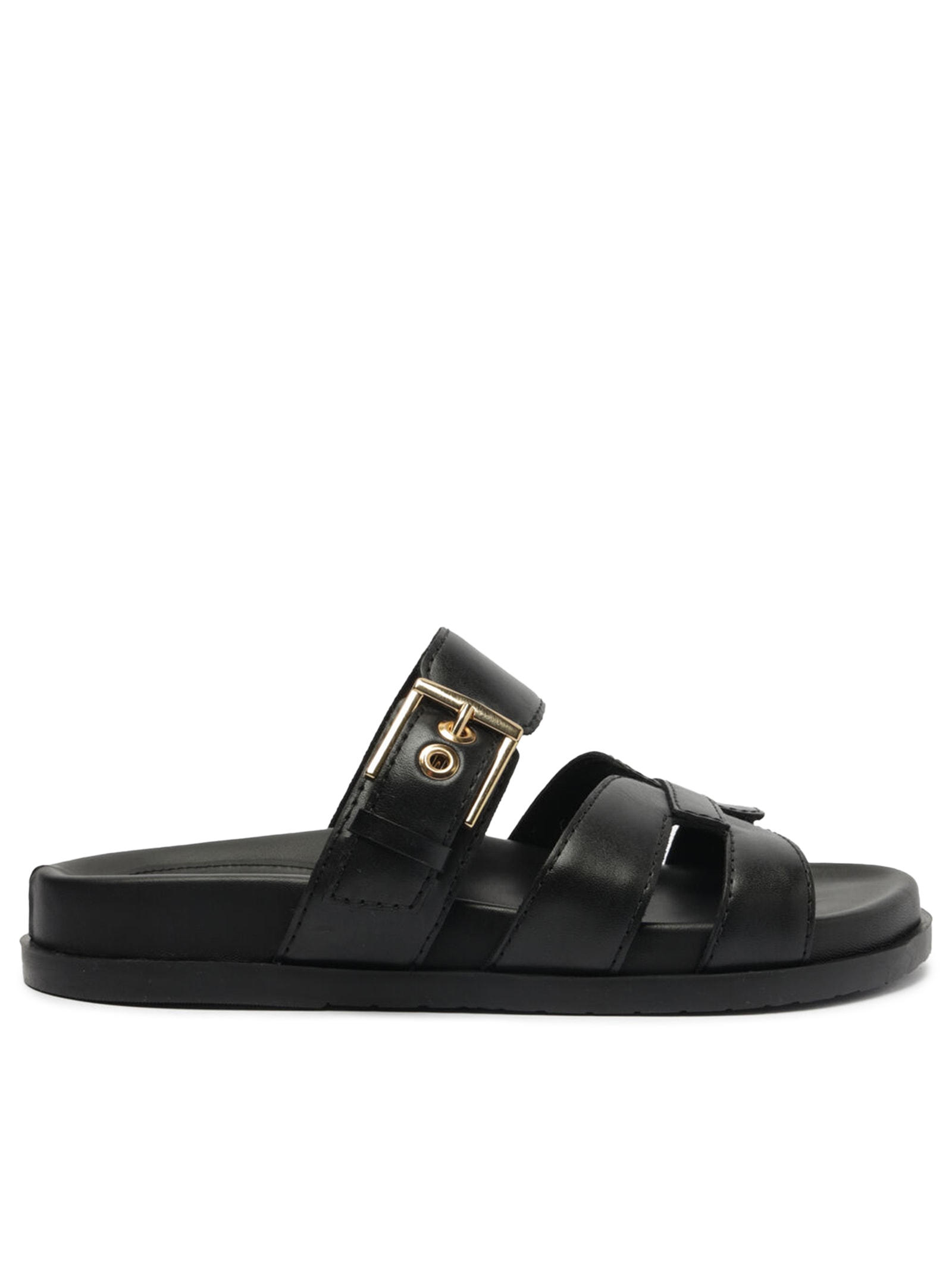 Sandália Feminina Papete Preto  Arezzo