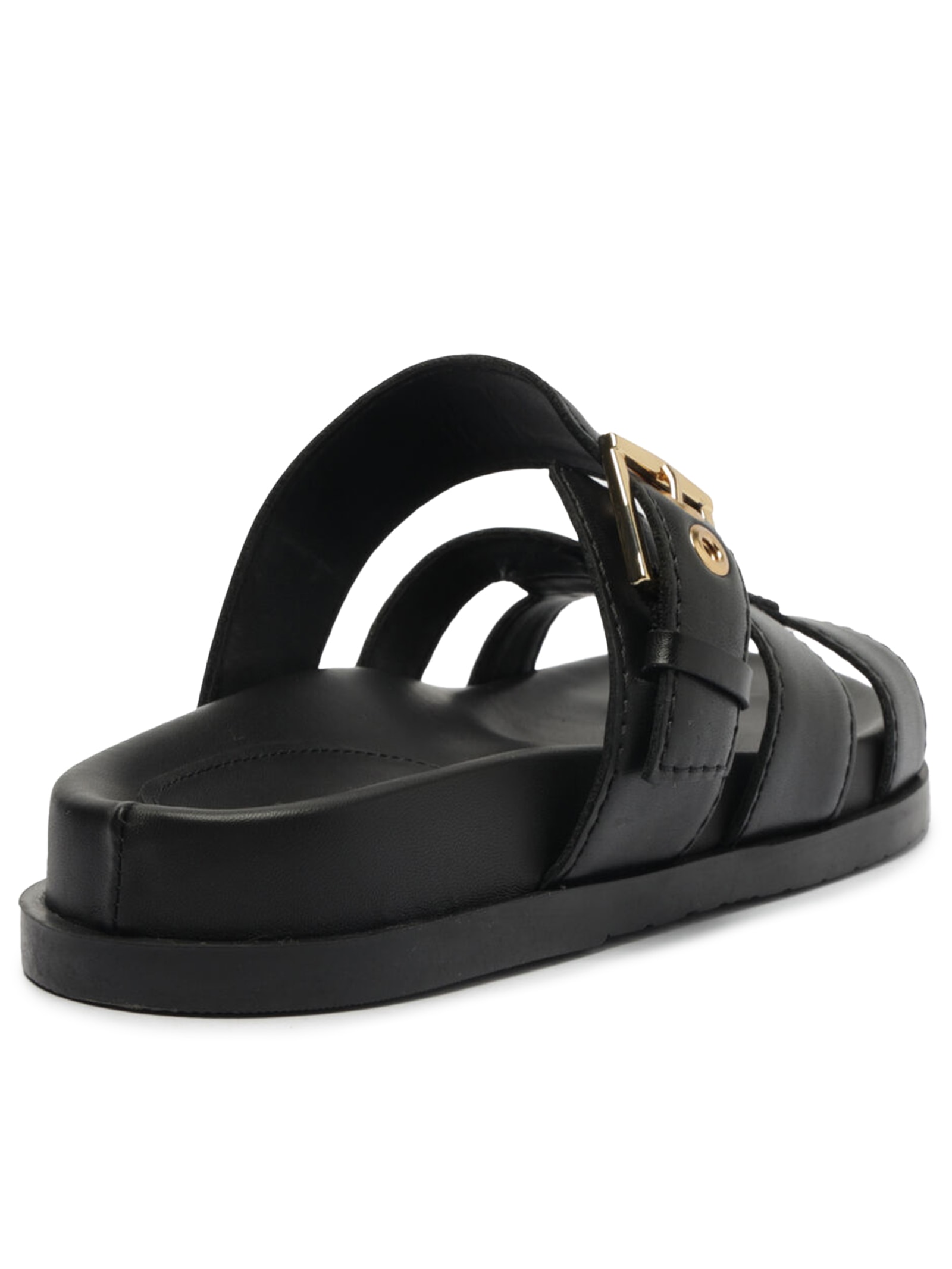 Sandália Feminina Papete Preto  Arezzo