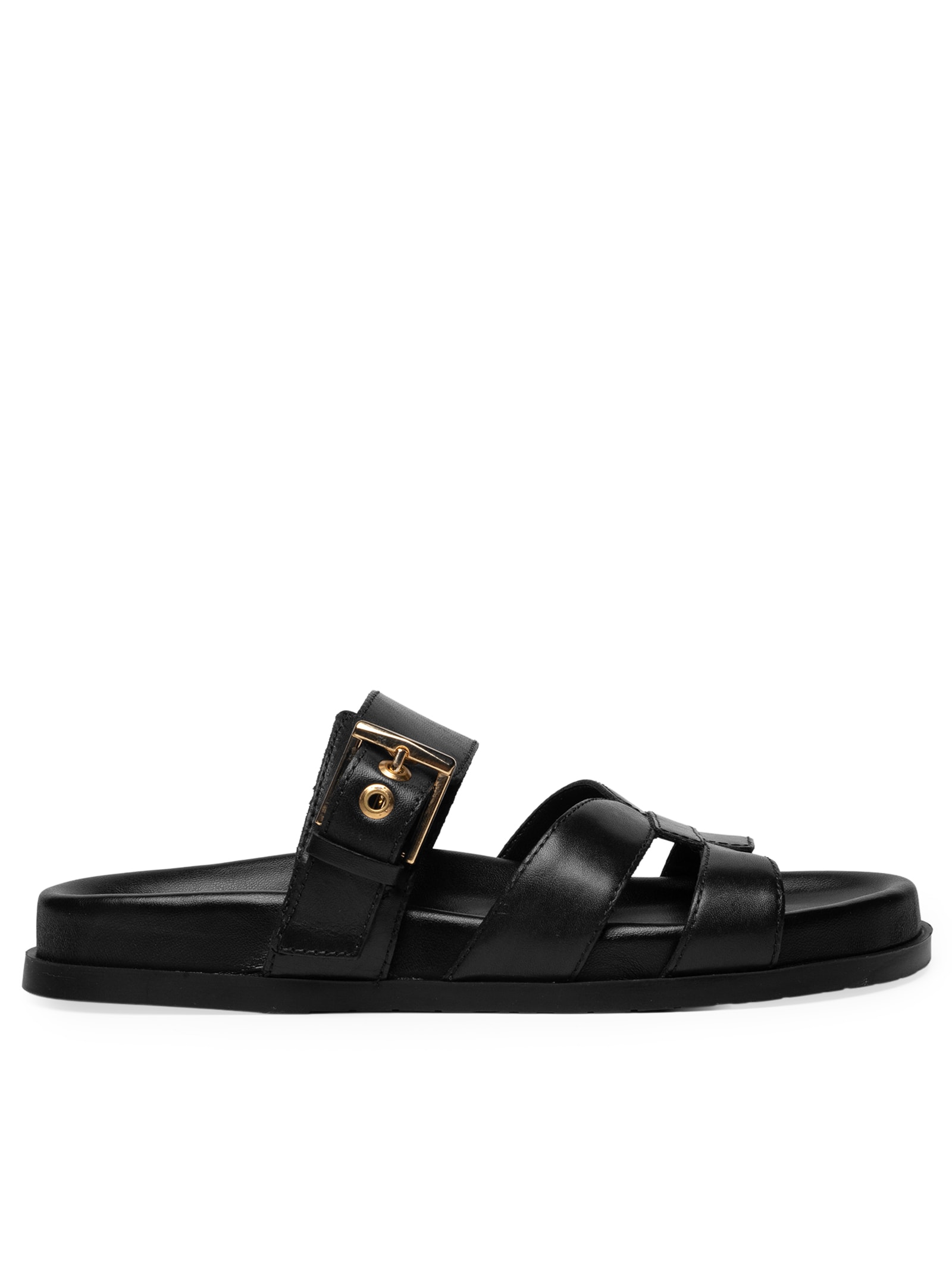Sandália Feminina Papete Preto  Arezzo