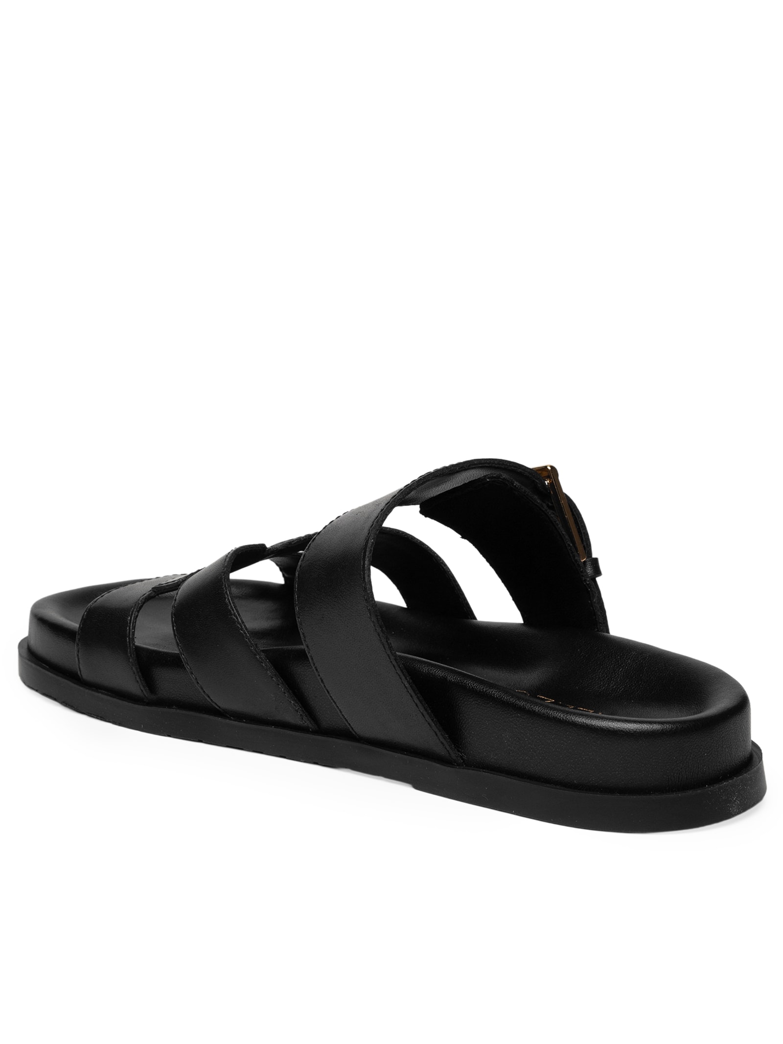 Sandália Feminina Papete Preto  Arezzo