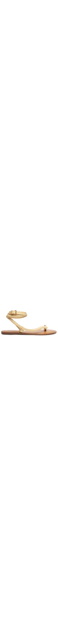 Sandália Feminina Rasteira Courtney - Amarelo