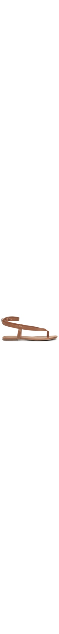 Sandália Feminina Rasteira Napa Classic – Marrom