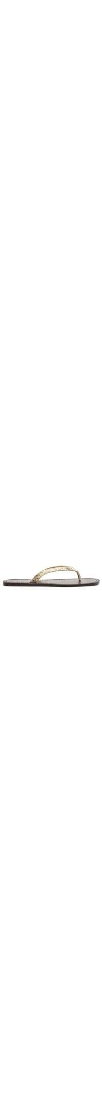 Sandália Feminina Rasteira Paisley Flip Flop - Amarelo