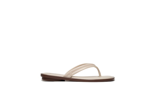 Sandália Feminina Rasteira Wave Flip Flop AD - Marrom
