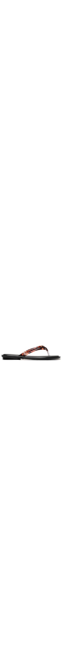 Sandália Feminina Rasteira Wave Flip Flop AD - Preto