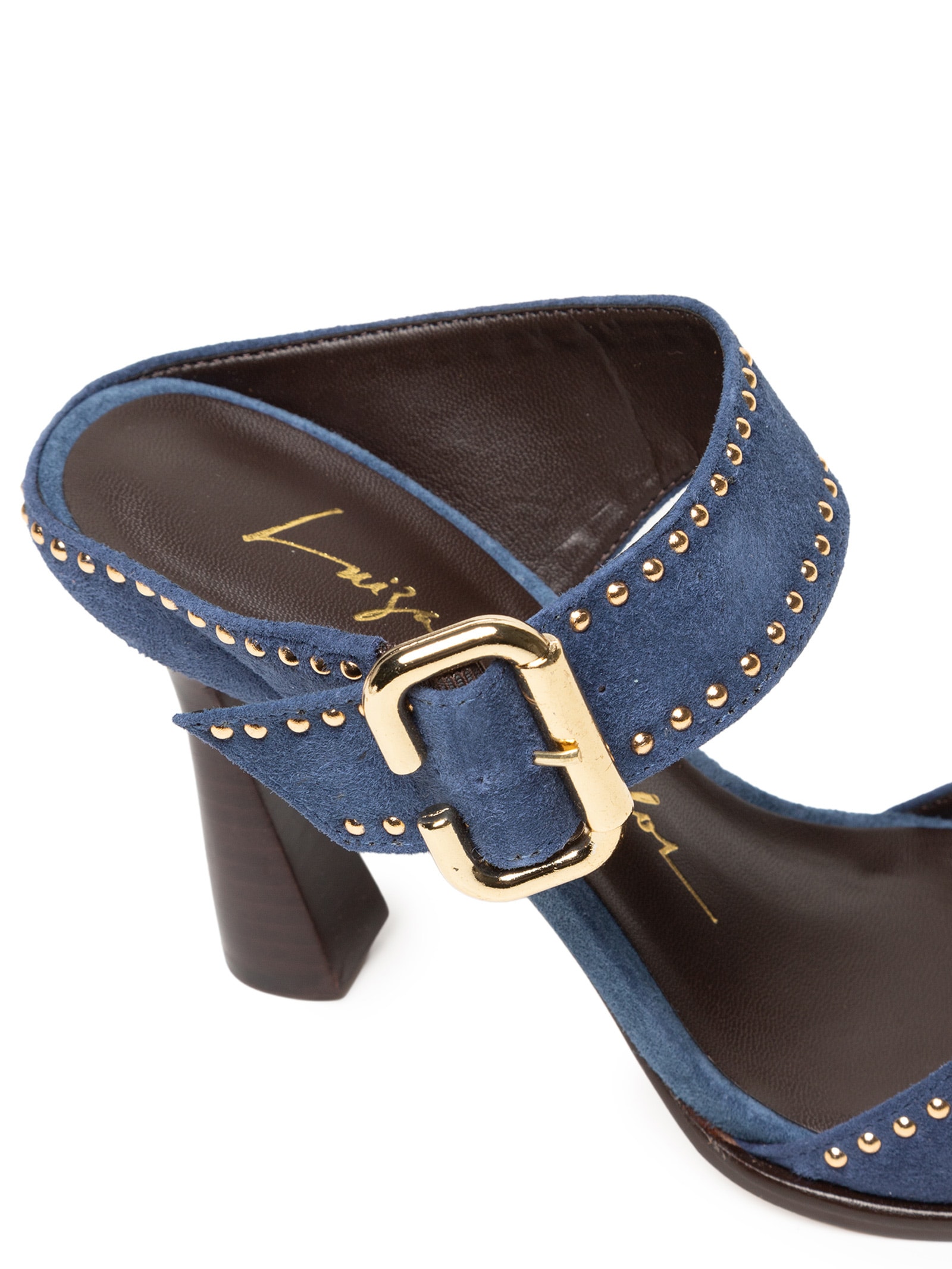 Sandália Feminina Salermo Azul Luiza Barcelos