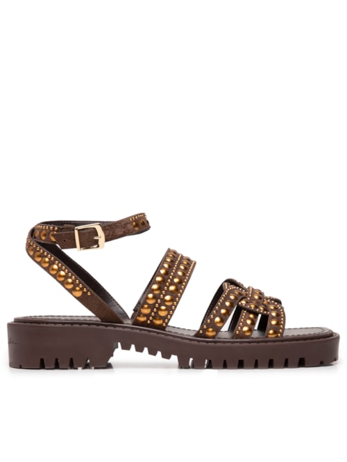 Sandália Feminina Salermo – Marrom