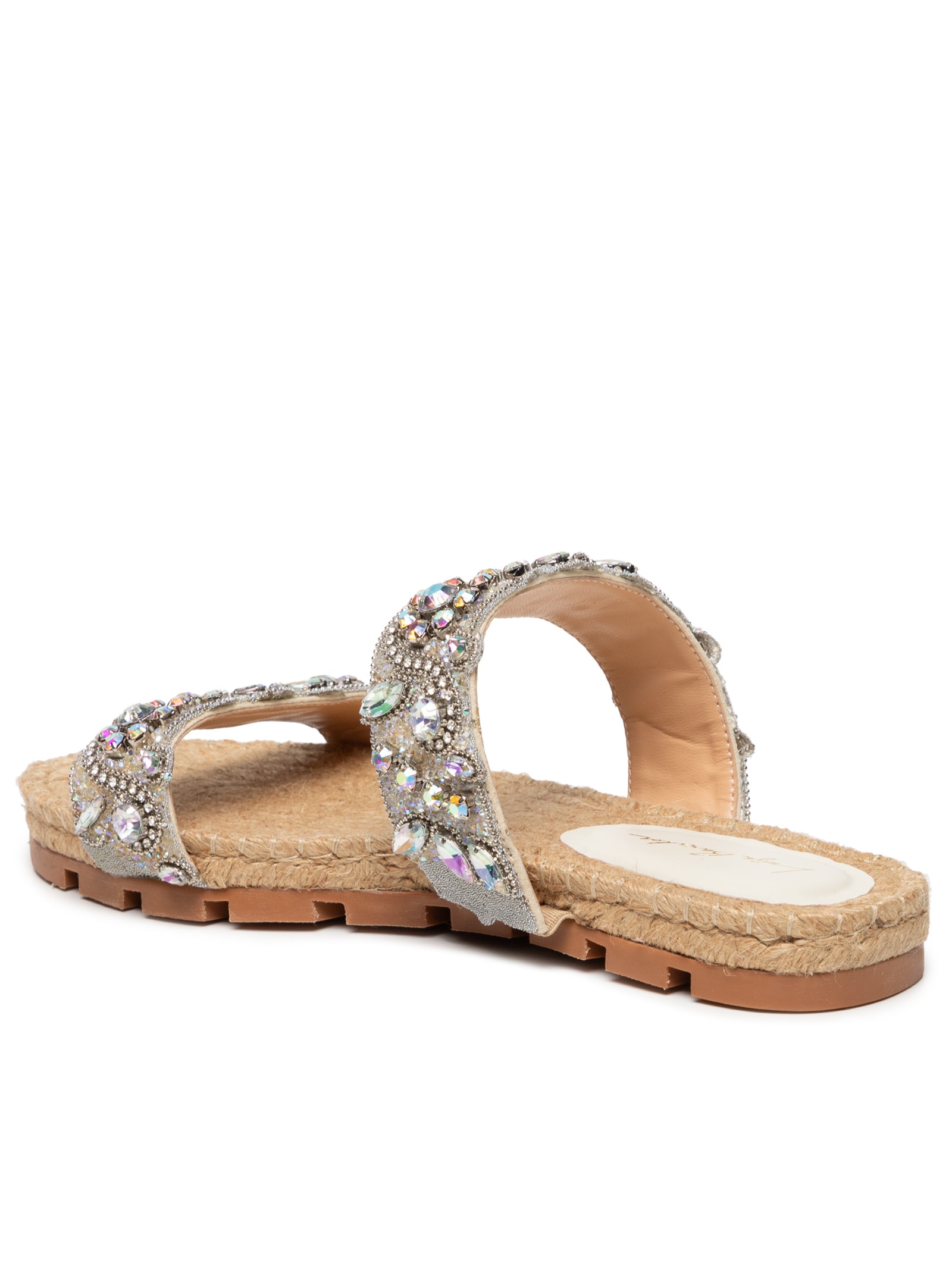 Sandália Feminina Salermo Preateado Luiza Barcelos