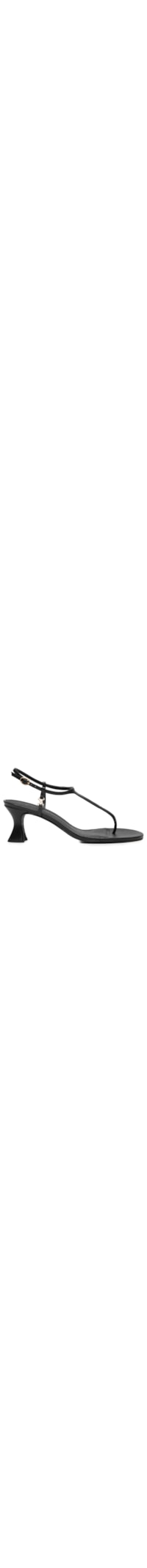Sandália Feminina Salto Grosso Médio Mestiço Caviar – Preto