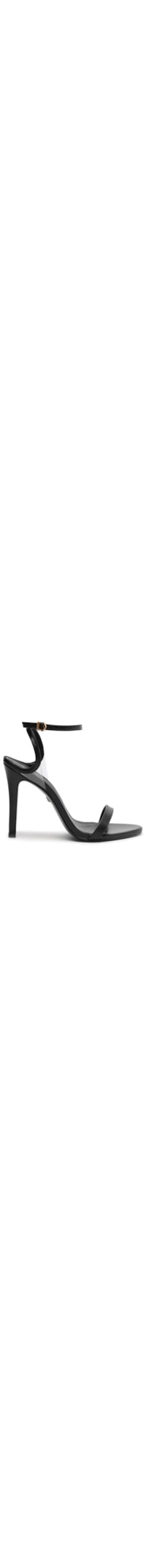 Sandália Feminina Salto Skye High Stiletto Couro - Preto
