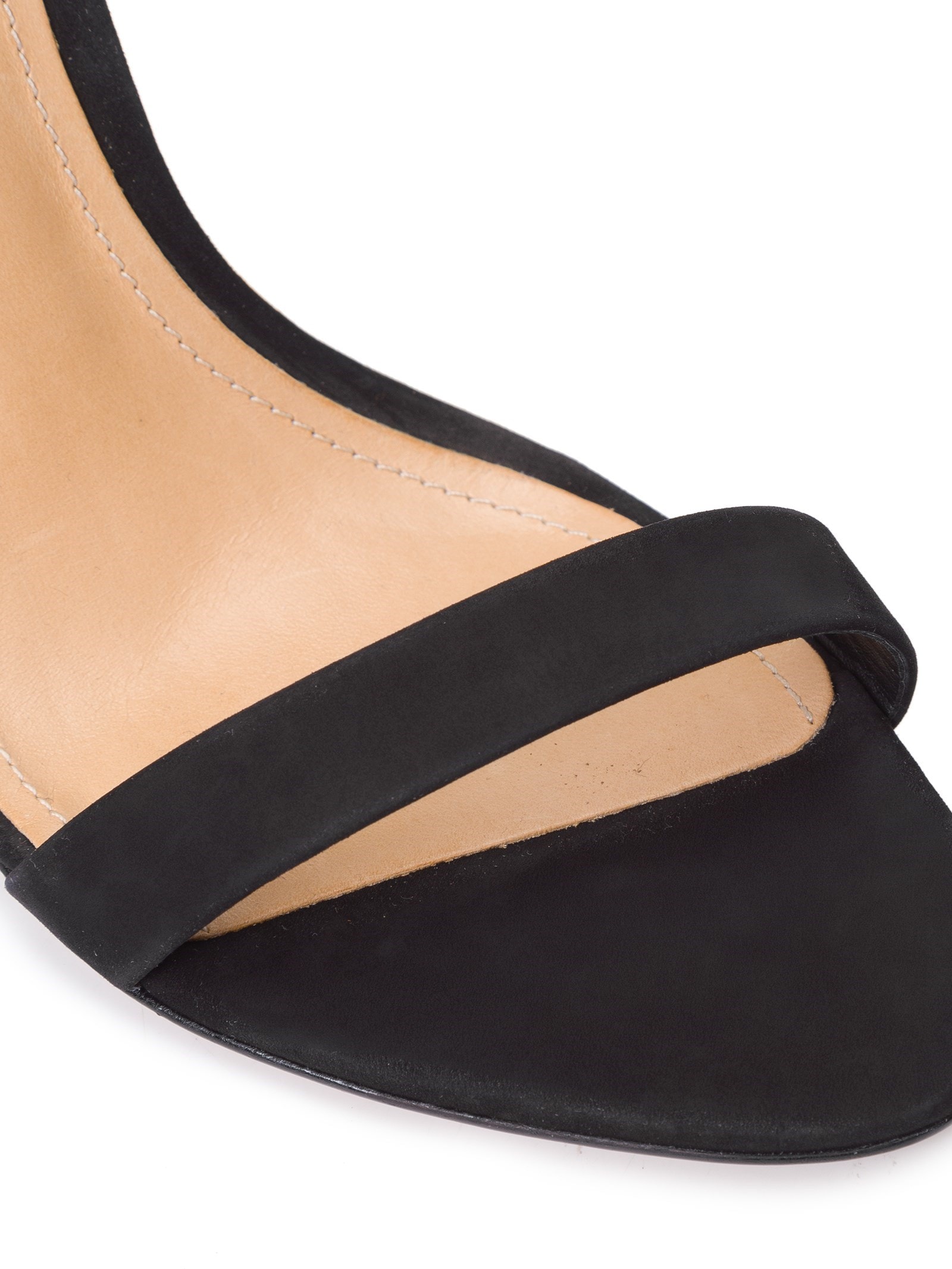 Sandália Feminina Single Nobuck Preto Schutz