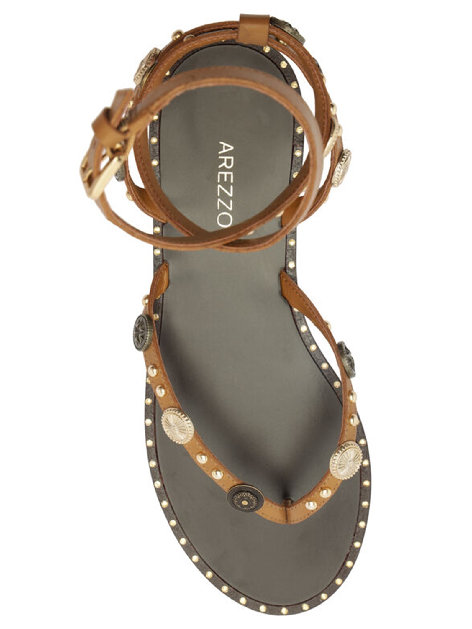 Sandália Feminina Soft Marrom Arezzo