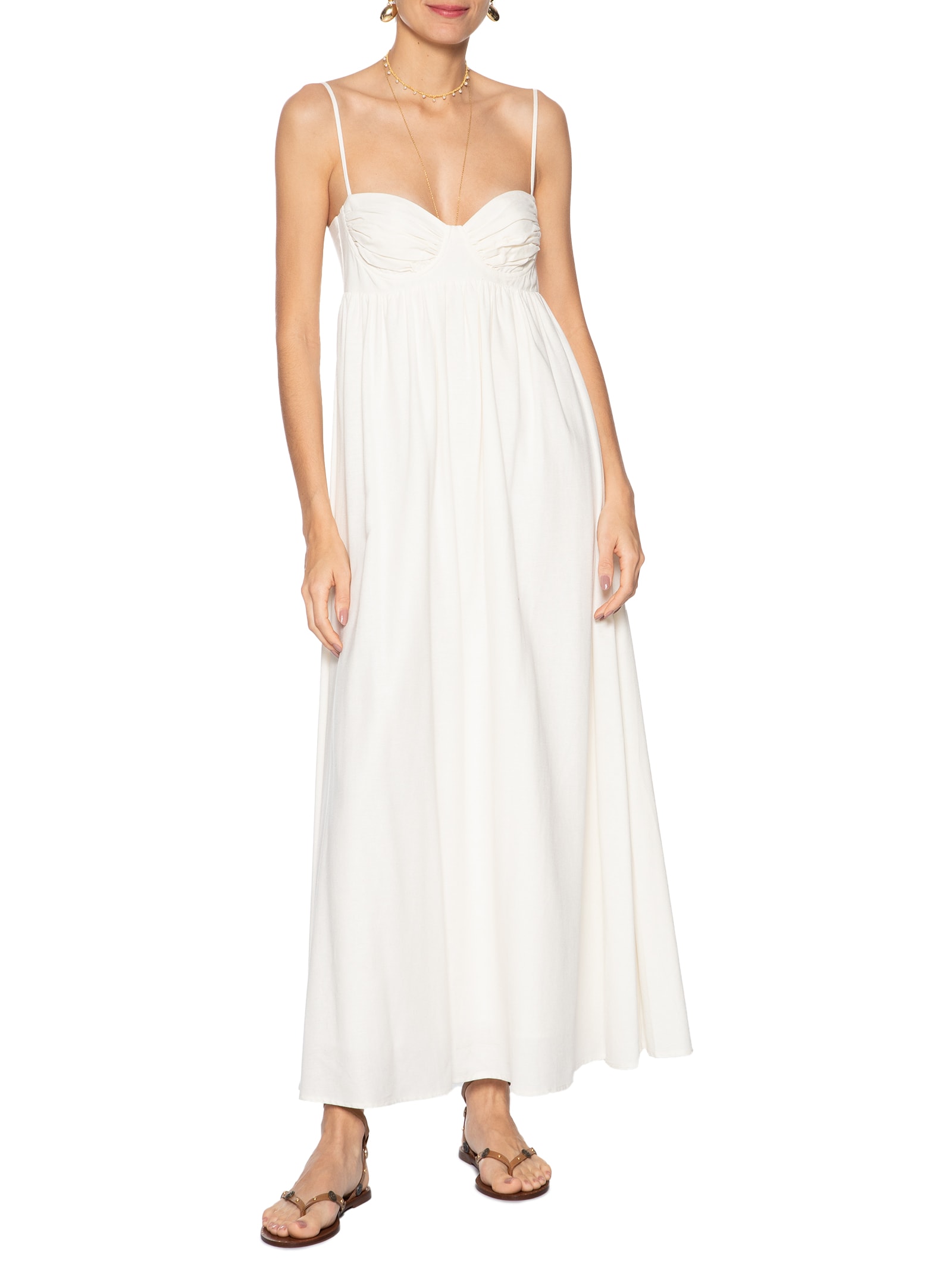 Sandália Feminina Soft Marrom Arezzo