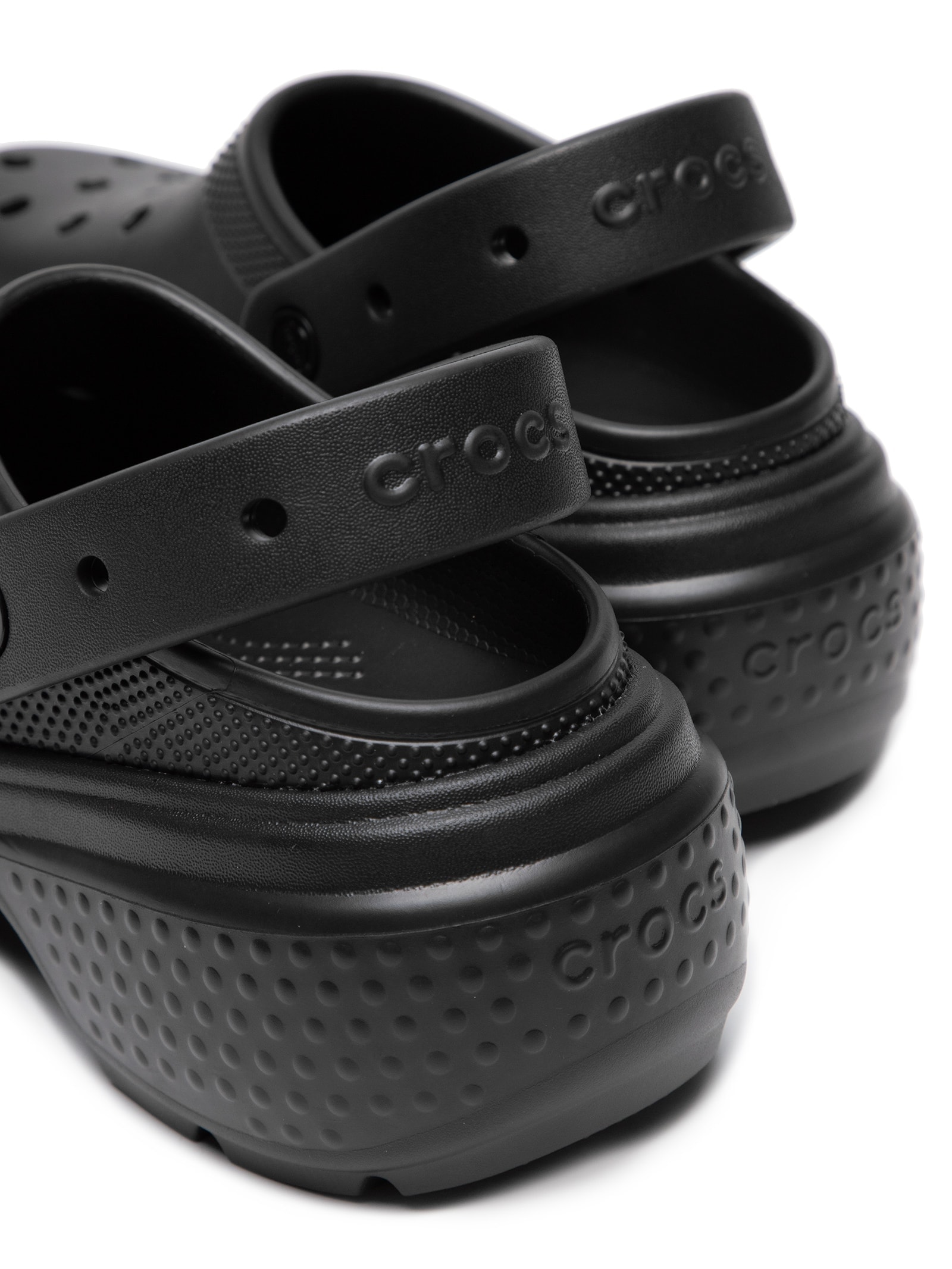 Sandália Feminina Stomp Clog Preto Crocs