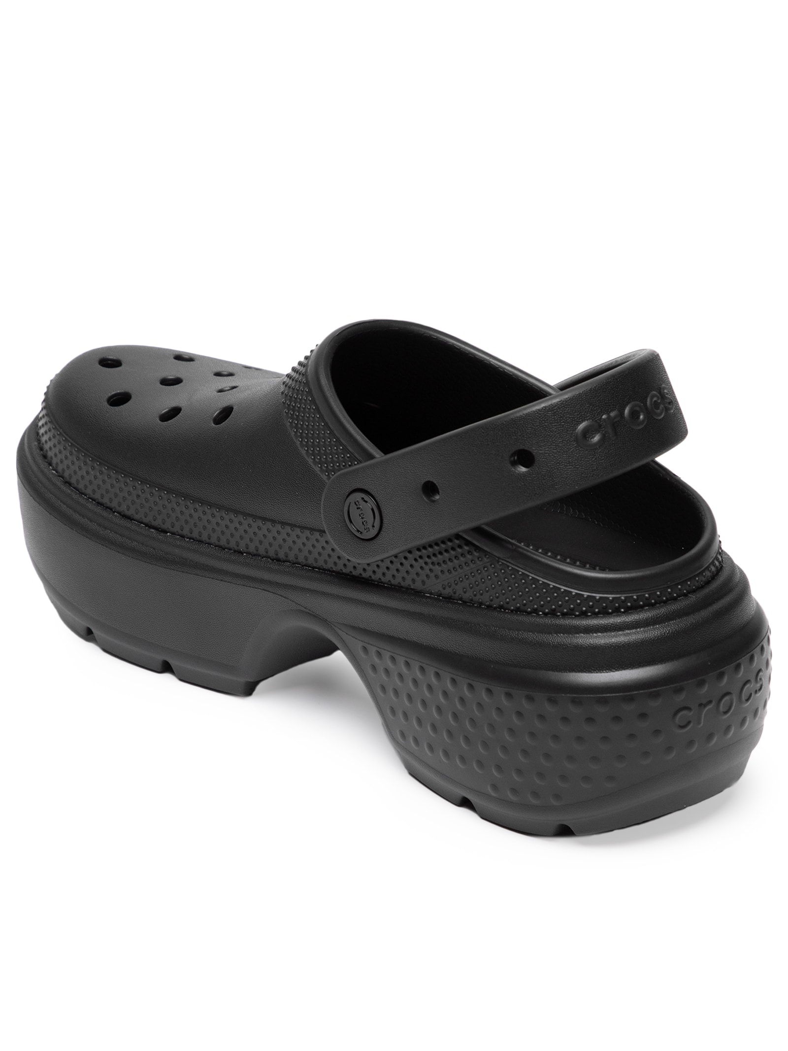 Sandália Feminina Stomp Clog Preto Crocs