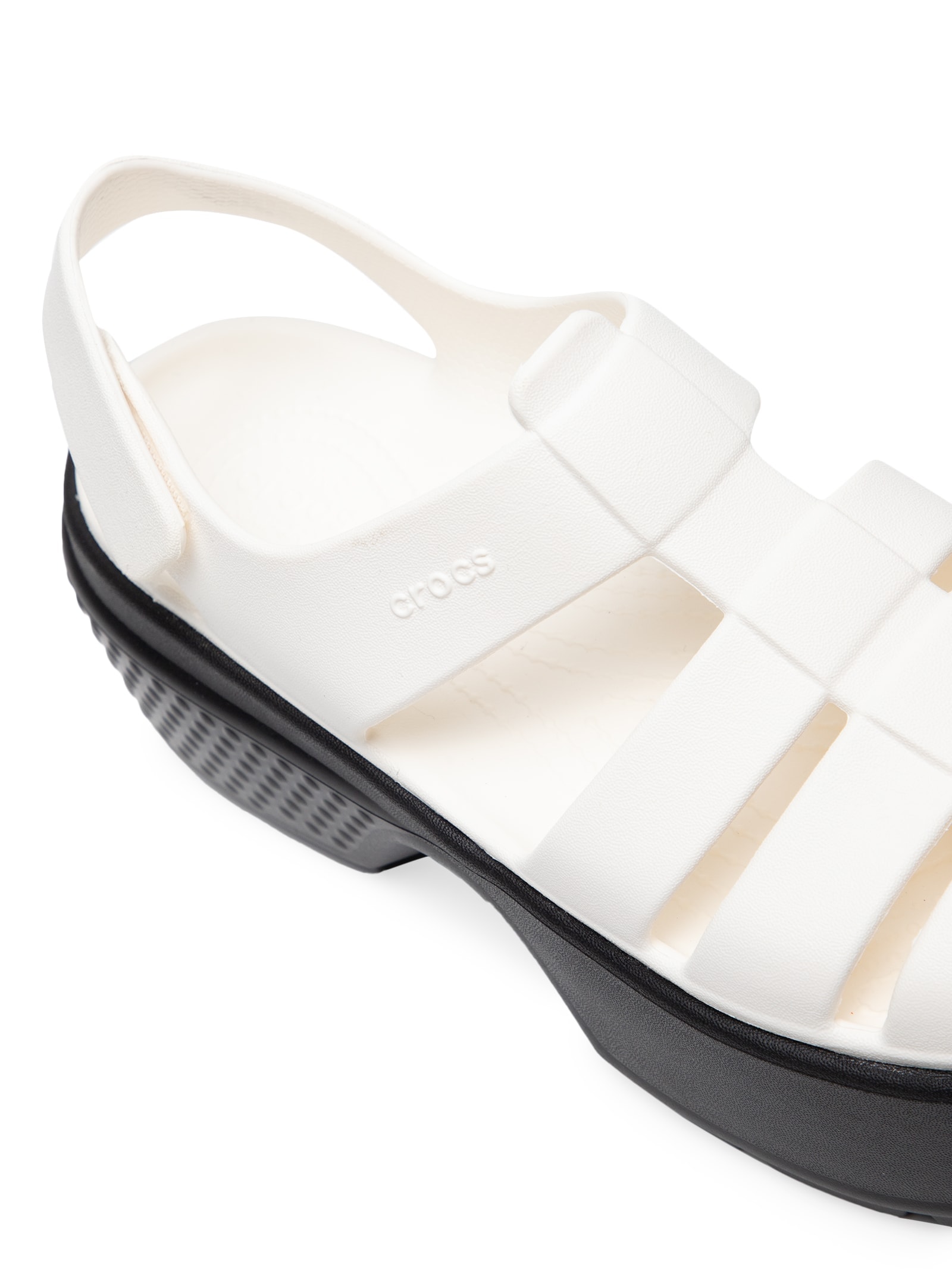 Sandália Feminina Stomp Fisherman Off White Crocs