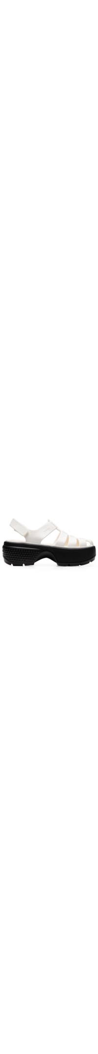 Sandália Feminina Stomp Fisherman - Off White