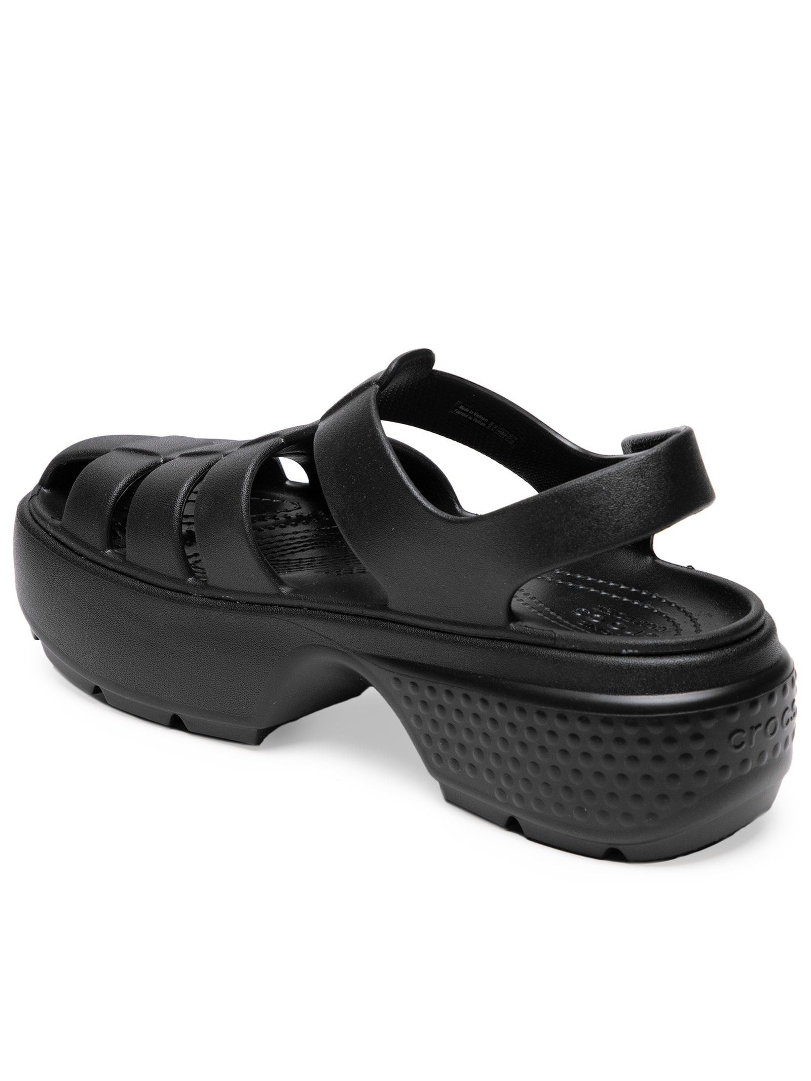 Crocs - Sandália Feminina Stomp Fisherman - Preto