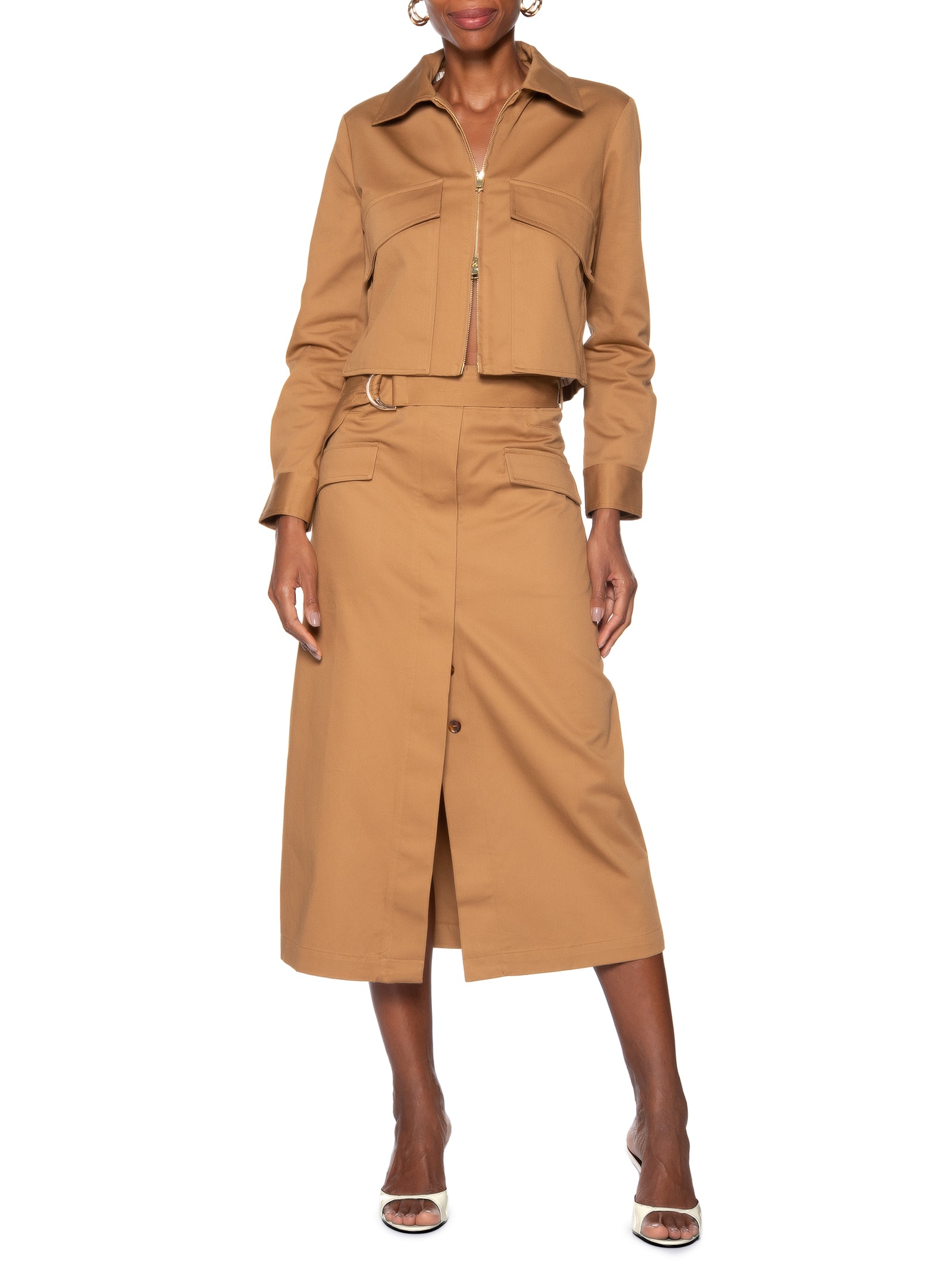 Sandália Feminina Tamanco Mule Arlette Couro Branco Schutz