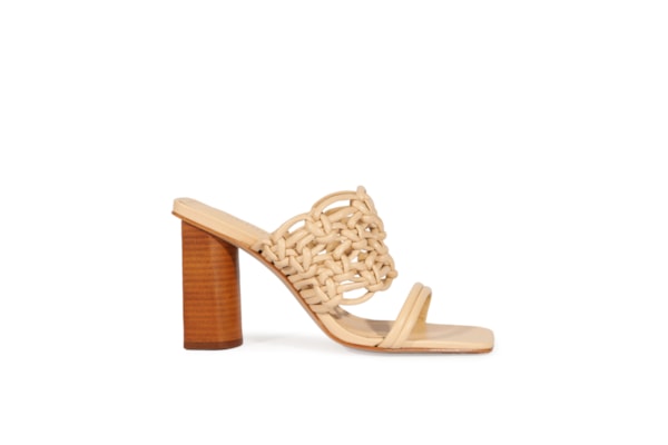 Sandália Feminina Tamanco Rosalia - Amarelo