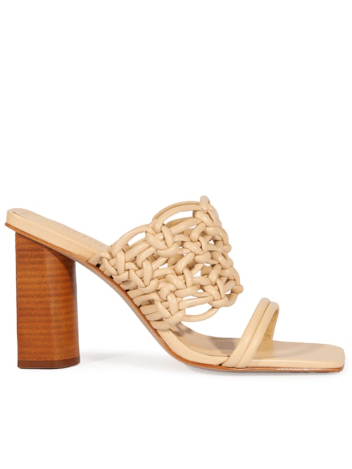 Sandália Feminina Tamanco Rosalia – Amarelo