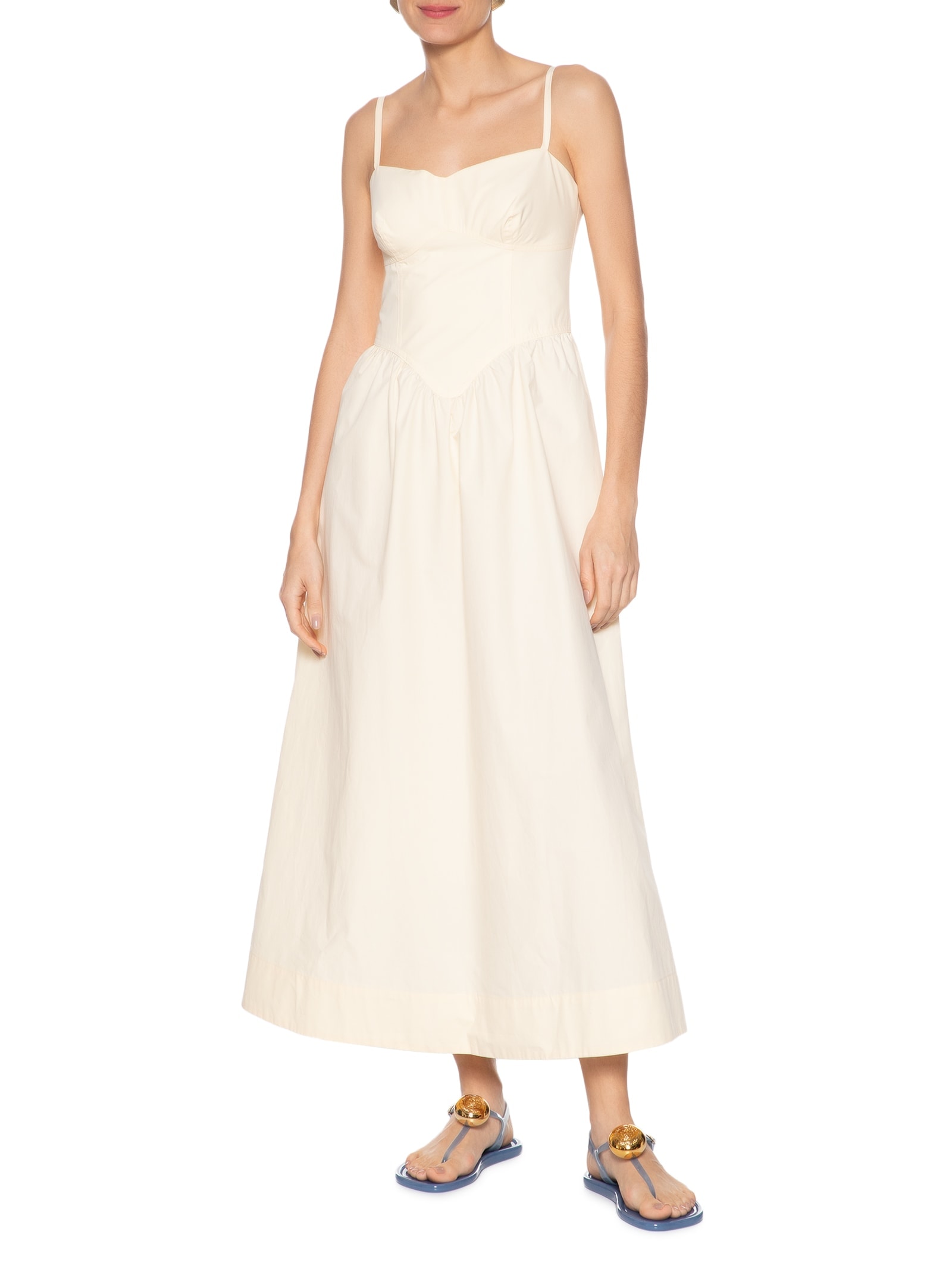 Sandália Feminina Tira Pvc 65 A Azul Farm Rio