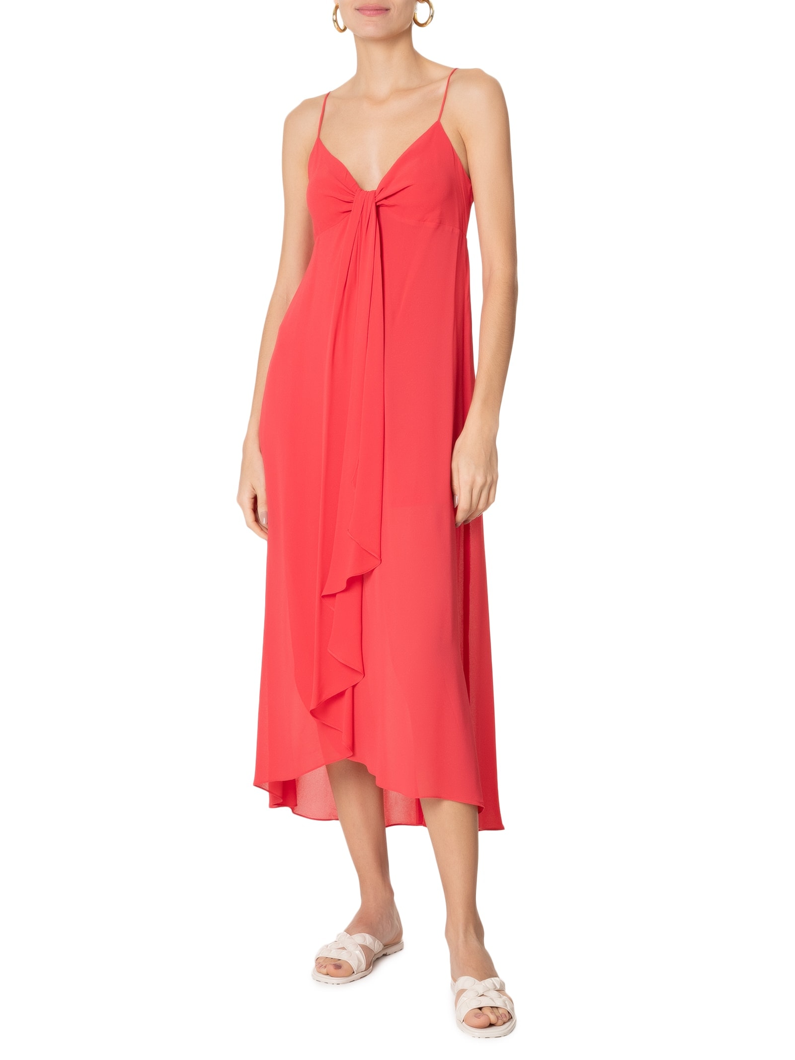 Sandália Feminina Tiras Off White Luiza Barcelos