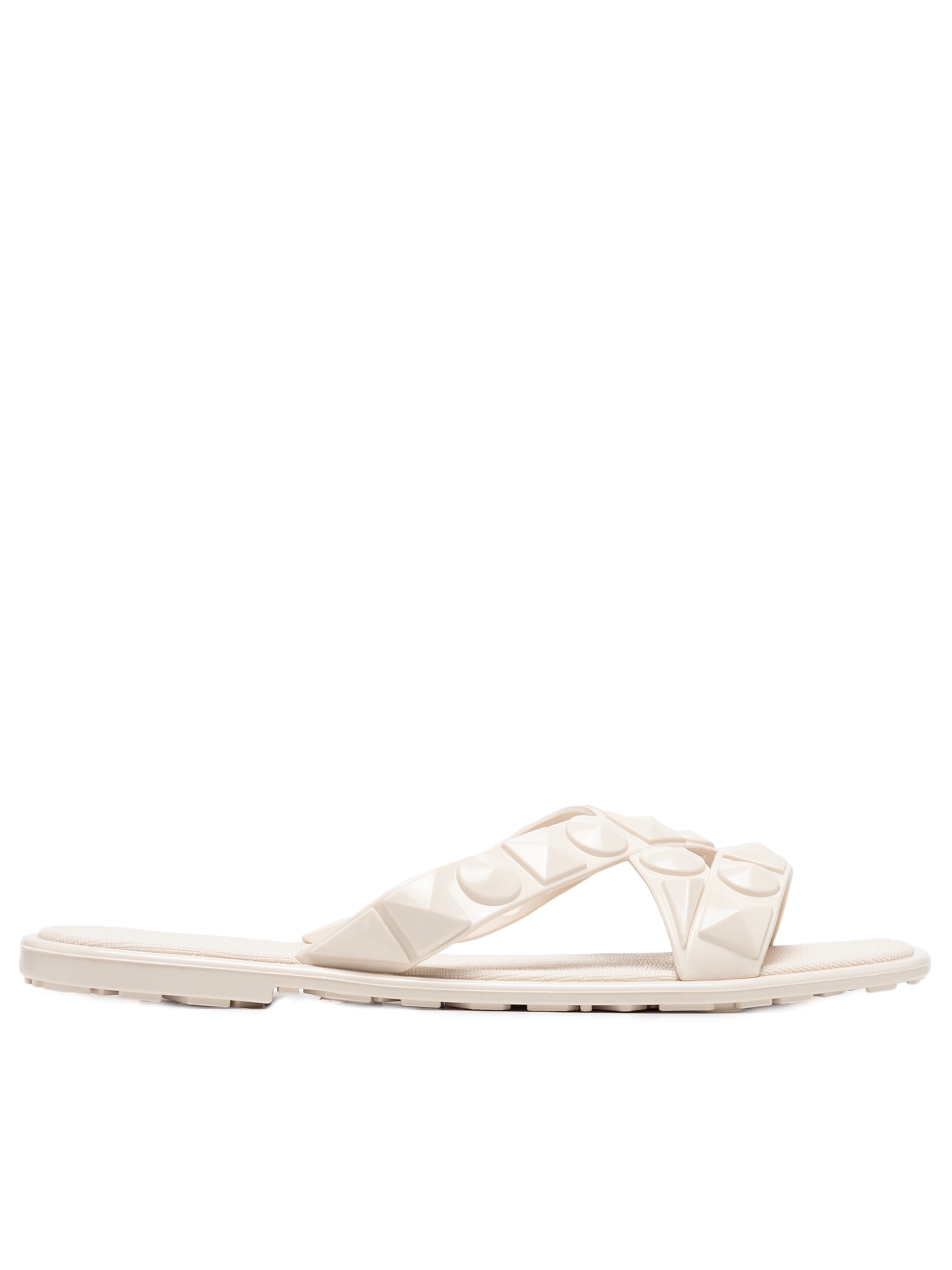 Sandália Feminina Tiras Off White Luiza Barcelos