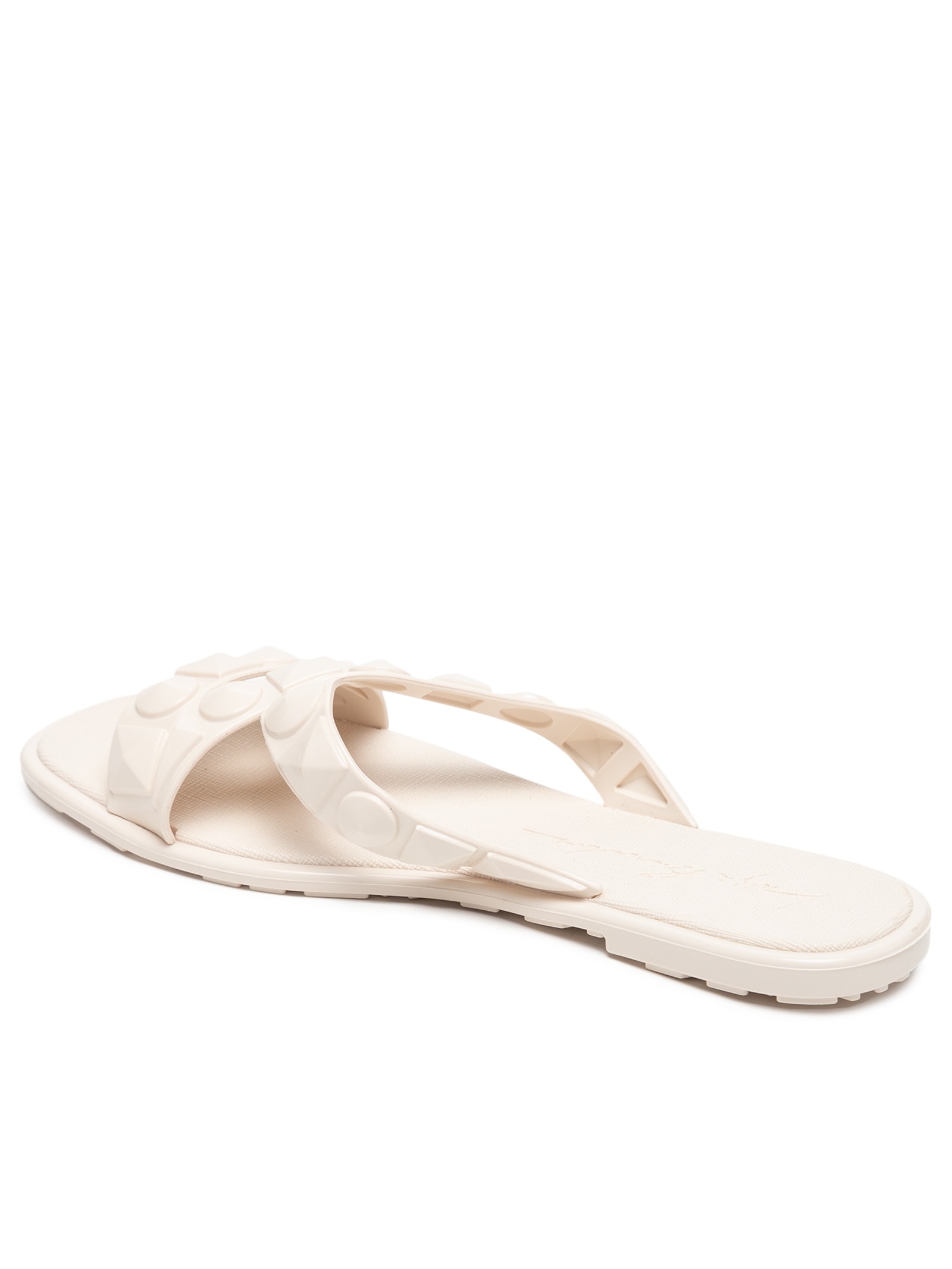 Sandália Feminina Tiras Off White Luiza Barcelos