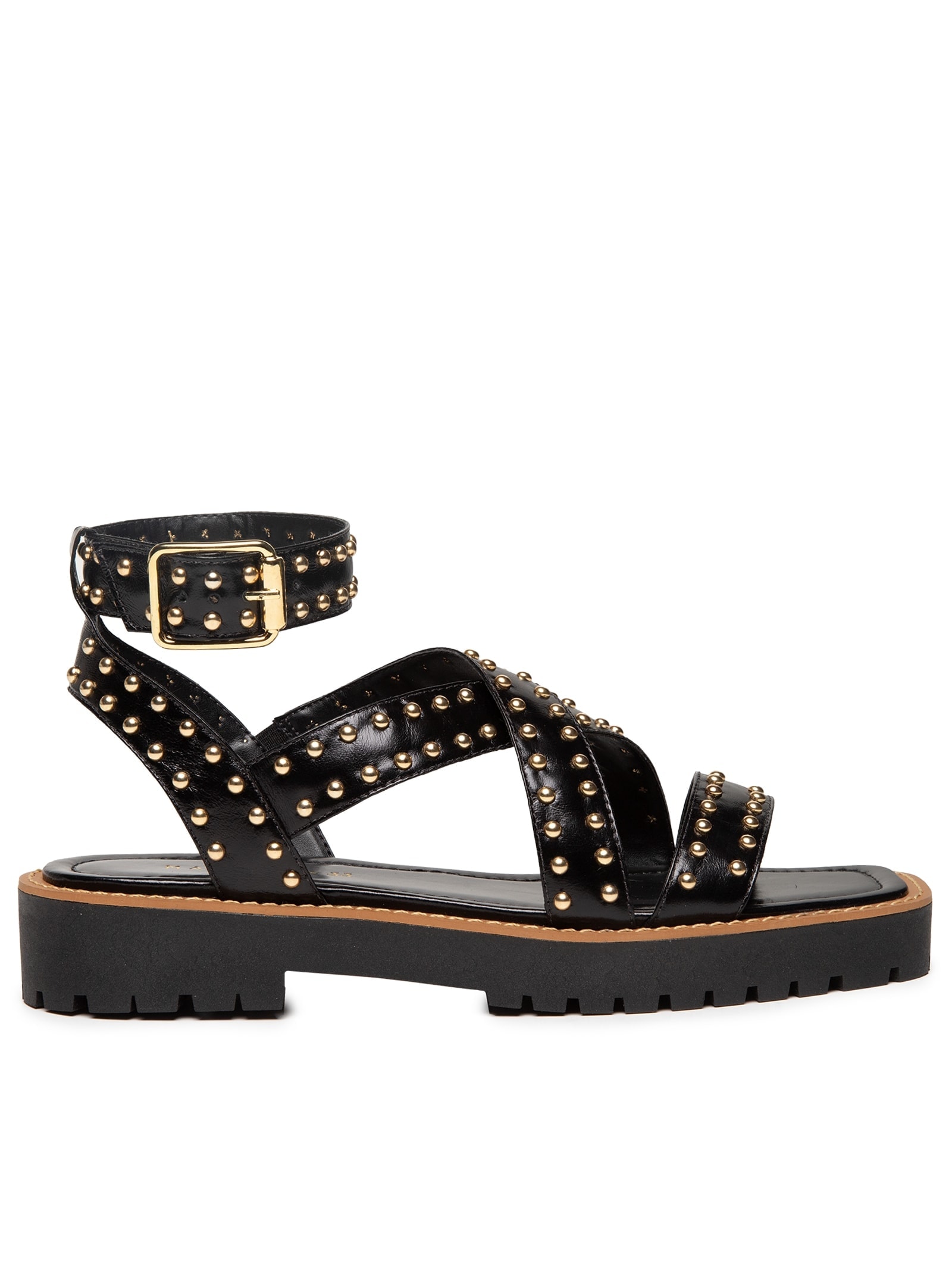 Sandália Feminina Tratorada Preto Market 33