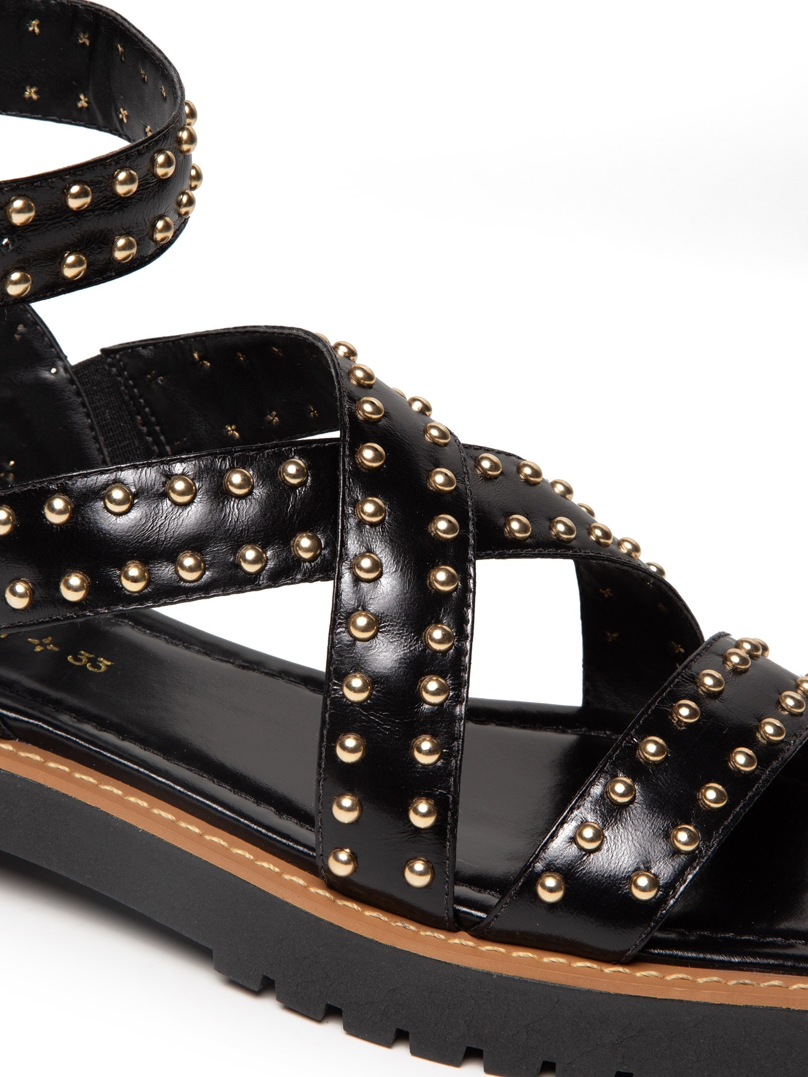 Sandália Feminina Tratorada Preto Market 33