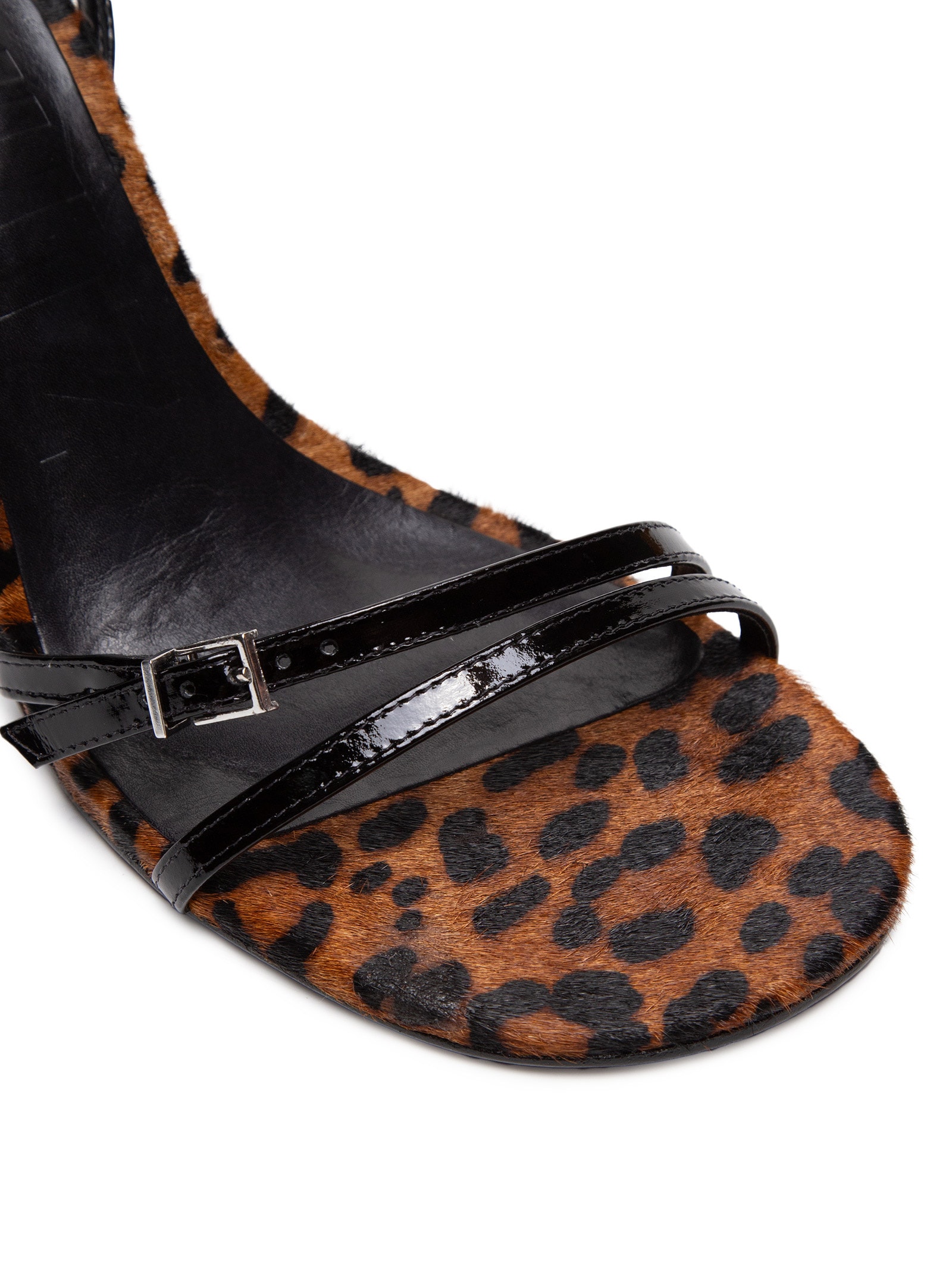 Sandália Feminina Verniz Soft Animal Print Schutz