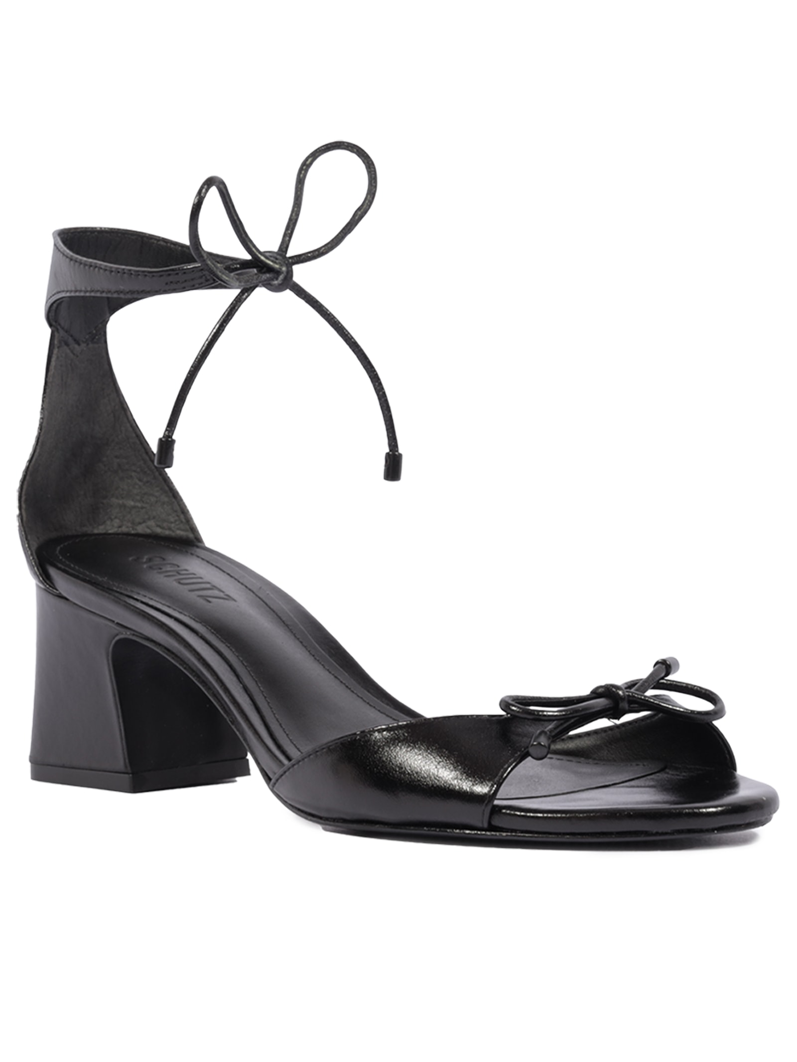 Sandália Feminino Icon Salto Médio – Preto Schutz