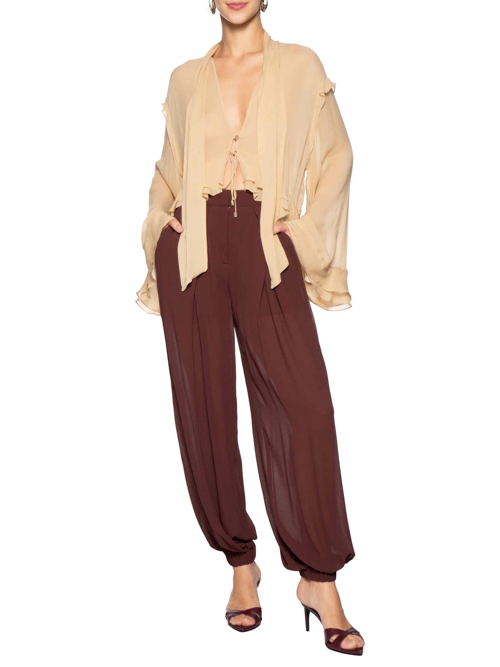 Sandália Feminino Maxie Vermelho Schutz