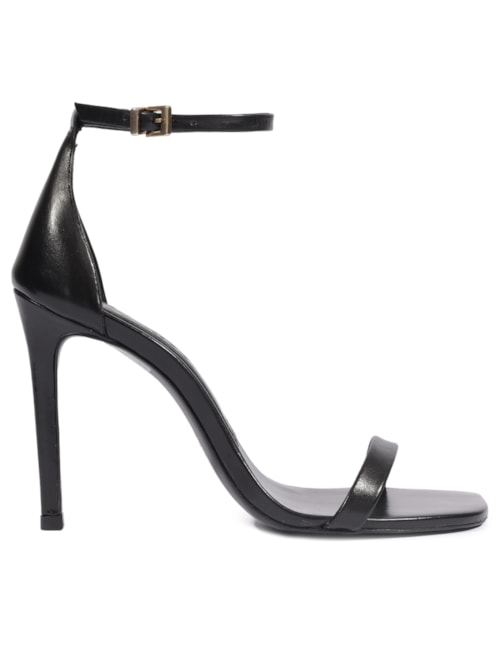 Sandália Feminino Salto Alto – Preto