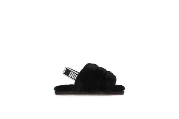 Sandália Infantil Fluff Yeah Slide - Preto