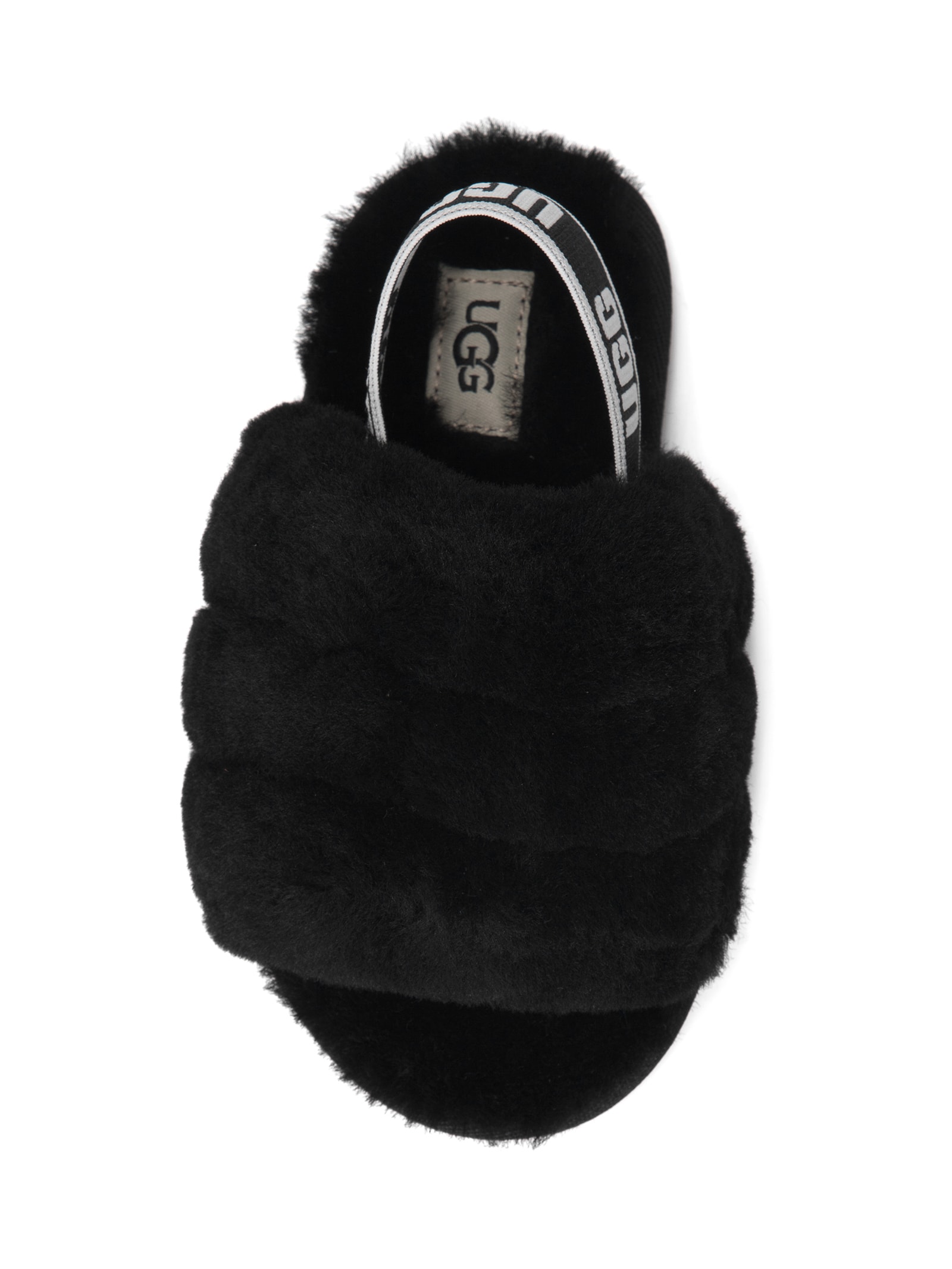 Sandália Infantil Fluff Yeah Slide Preto Ugg