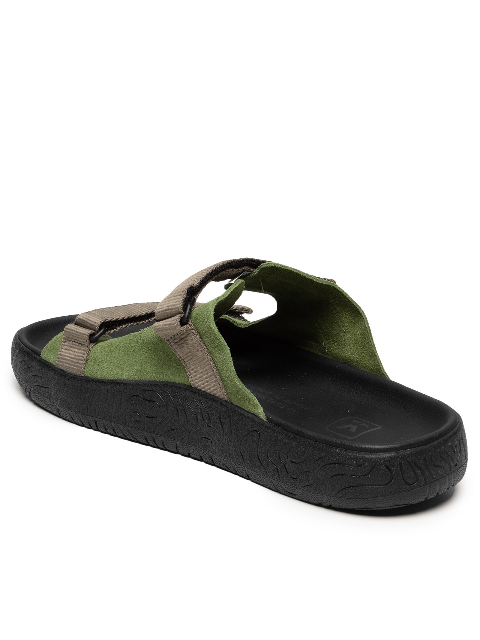 Sandália Masculina Arpoador Suede Verde Veja