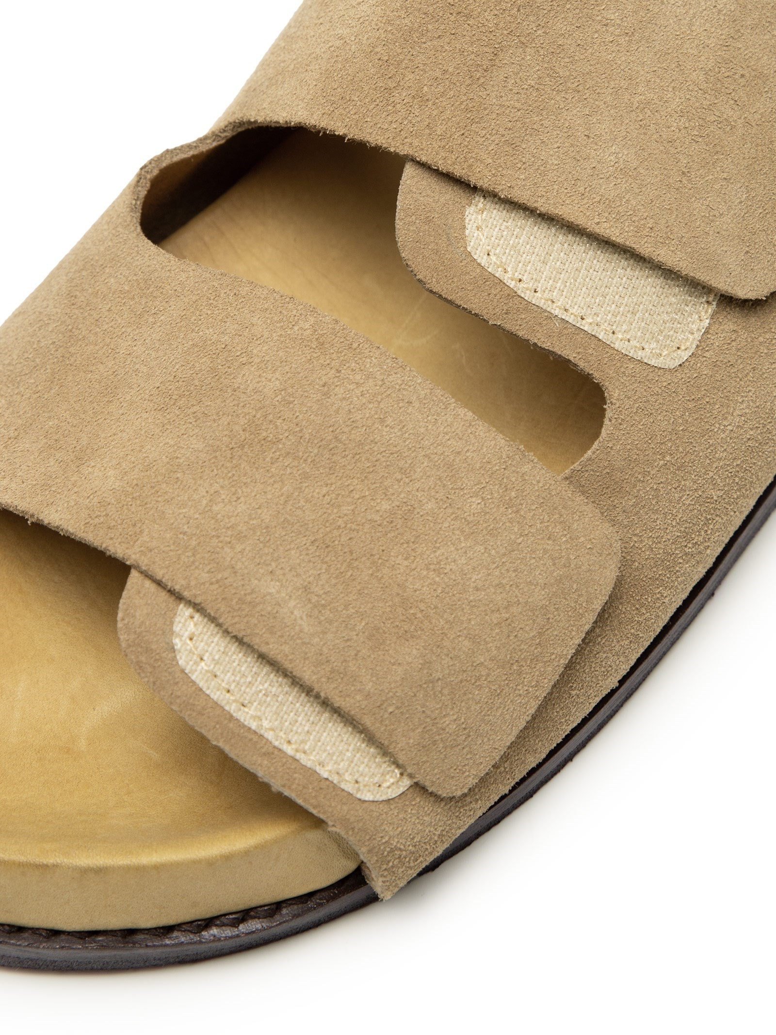 Sandália Masculina Camurça Alanya Bege Foxton