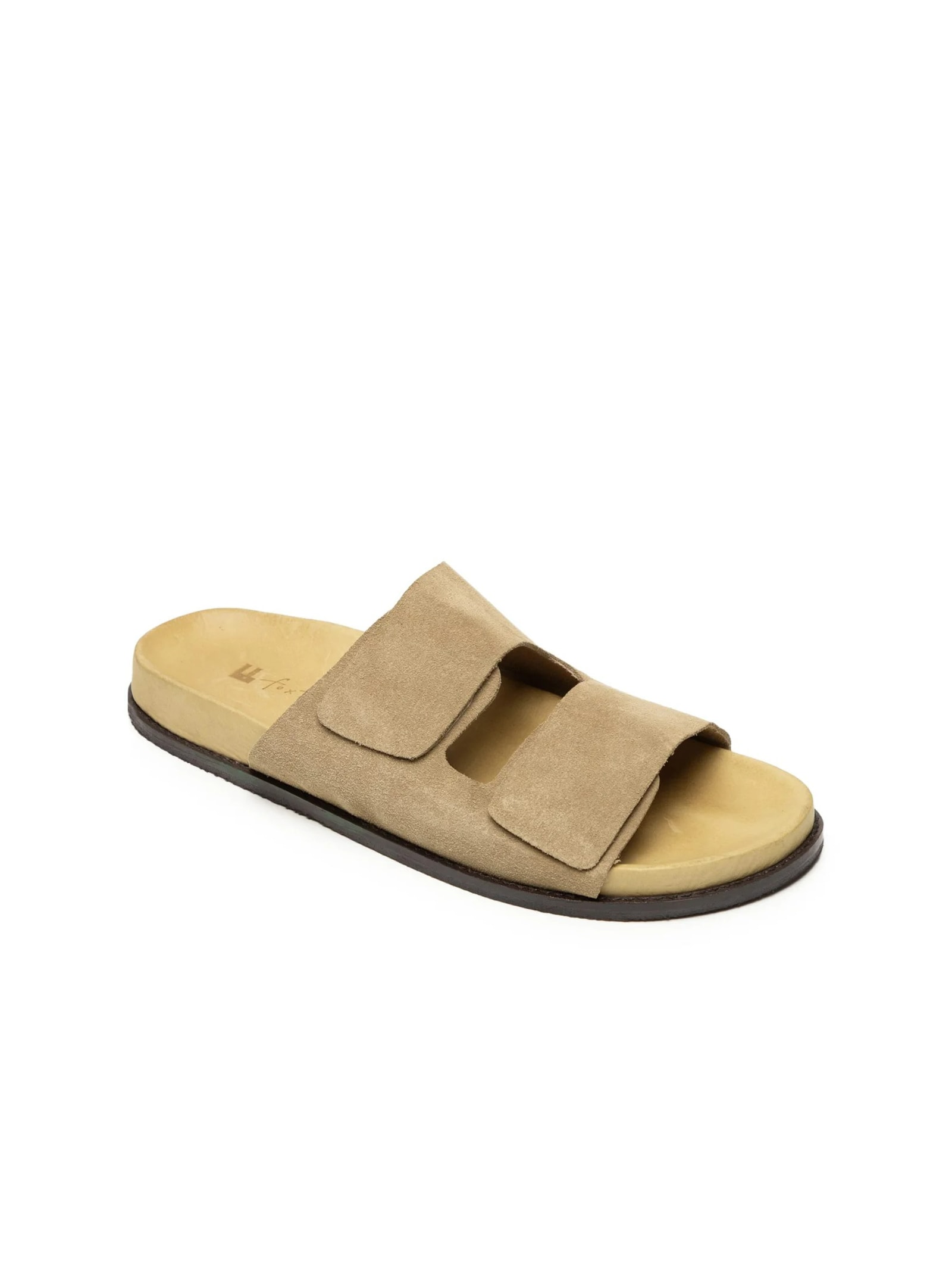 Sandália Masculina Camurça Alanya Bege Foxton