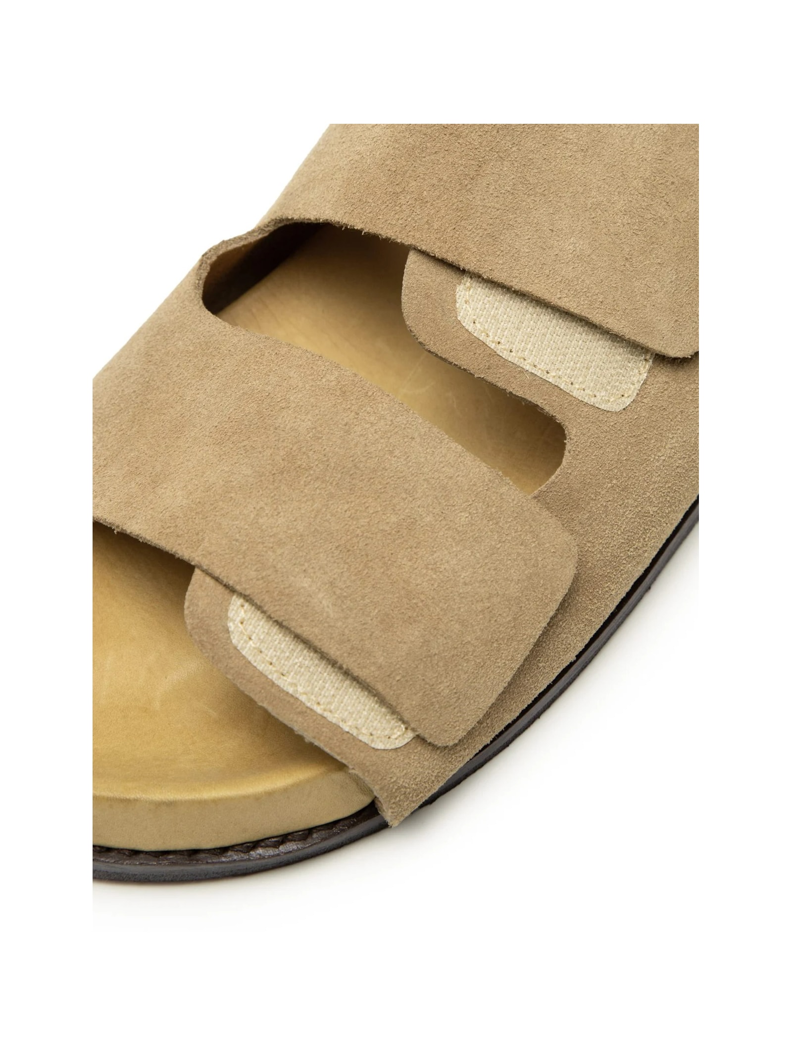 Sandália Masculina Camurça Alanya Bege Foxton