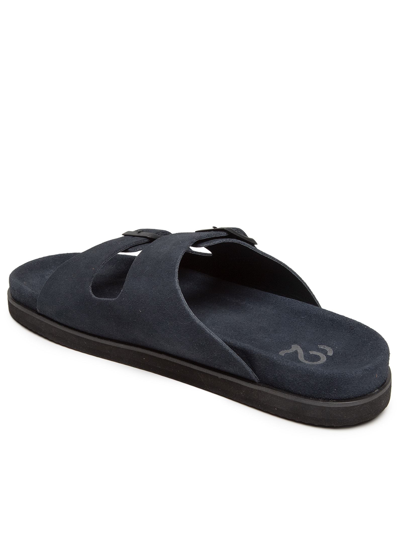 Sandália Masculina Com Fivelas Em Camurça Azul '2 Essential