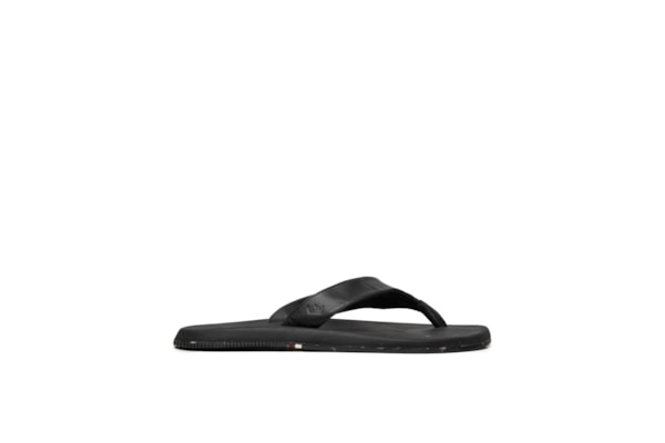 Sandália Masculina Couro - Preto