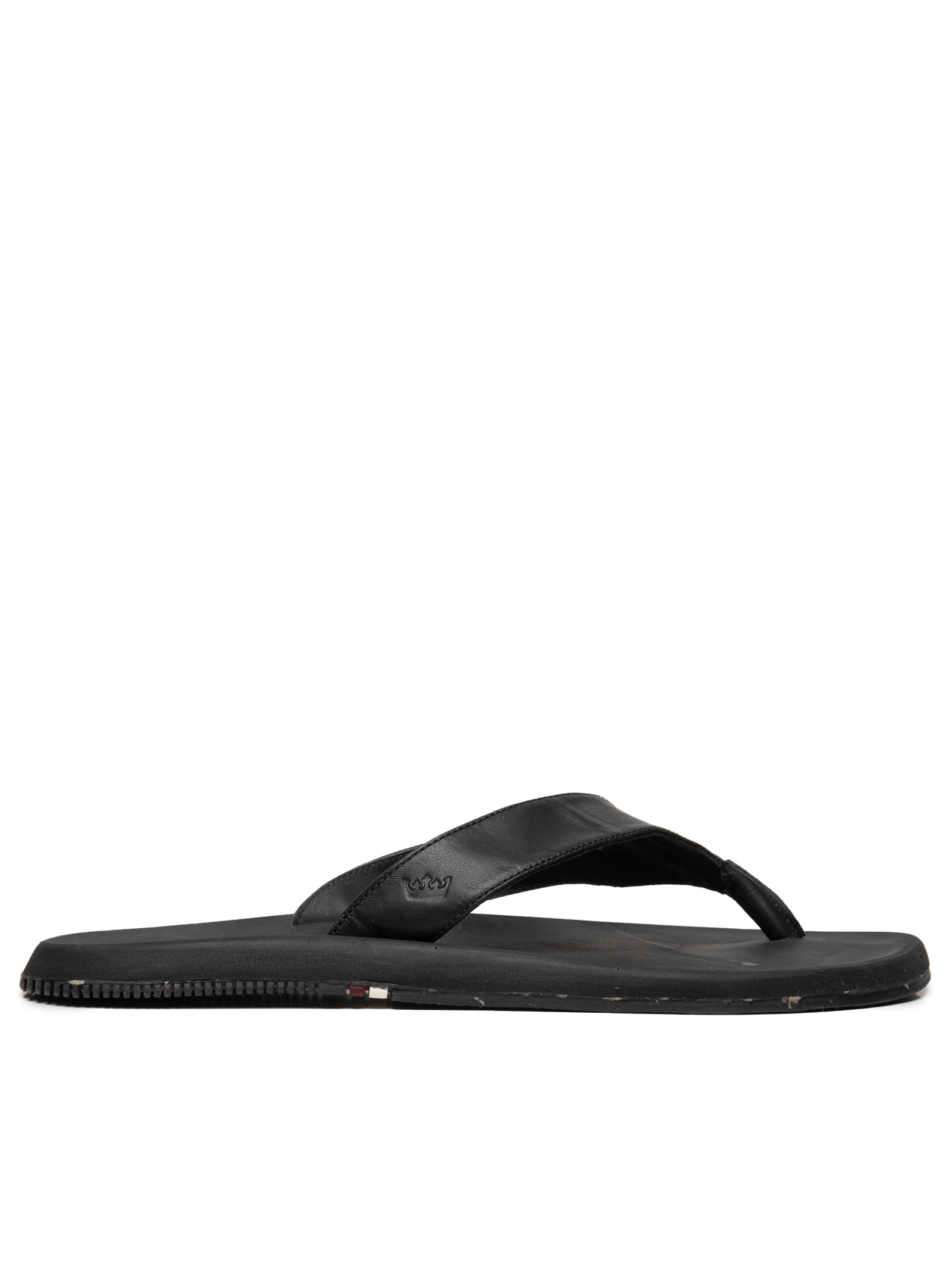 Sandália Masculina Couro Preto Osklen