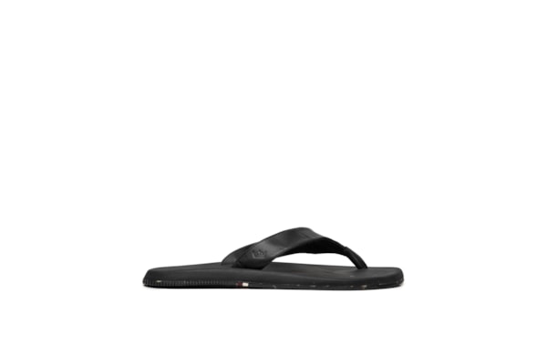 Sandália Masculina Couro - Preto