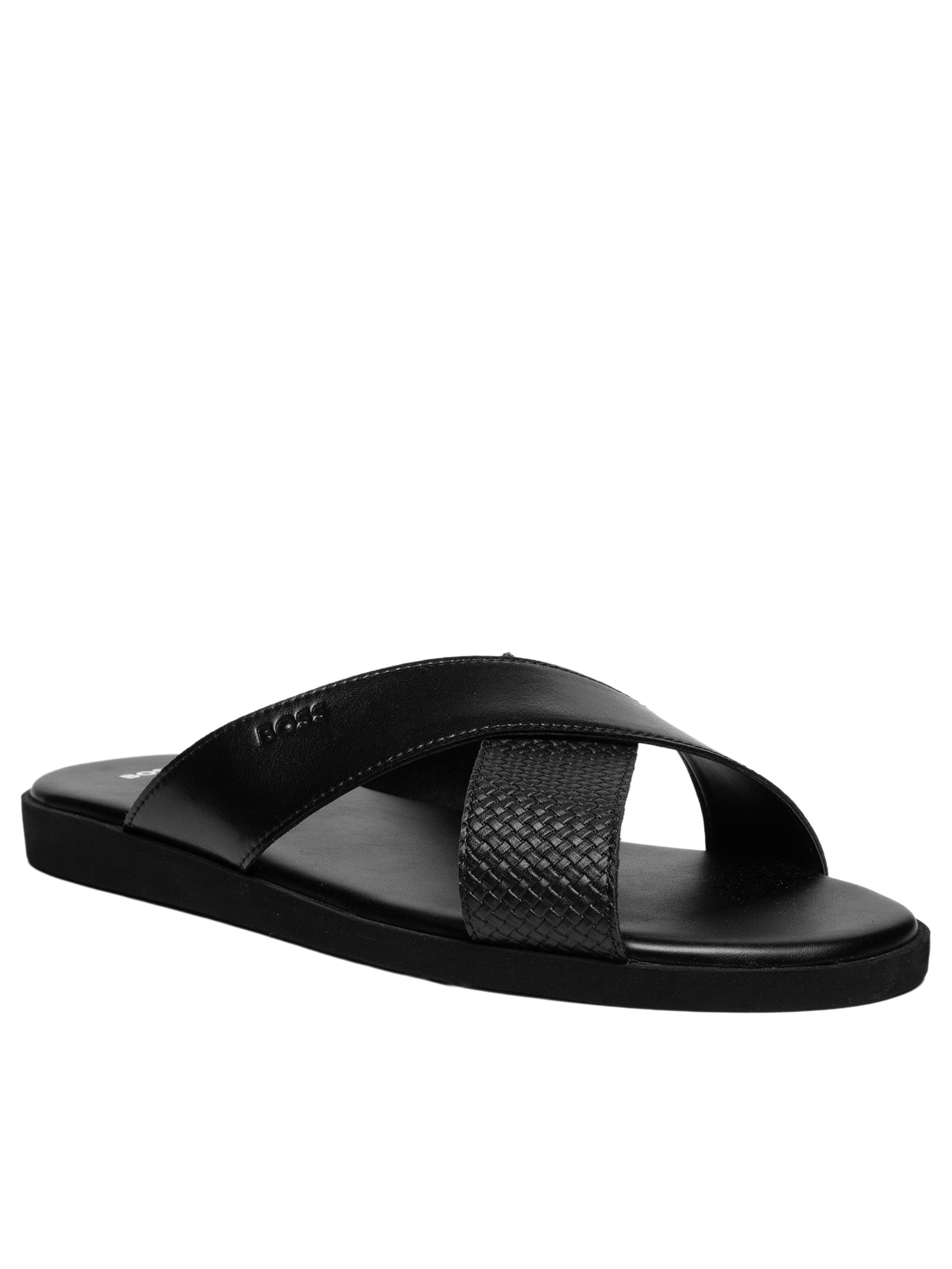 Sandália Masculina Darrel Slid Crpuw Preto Boss