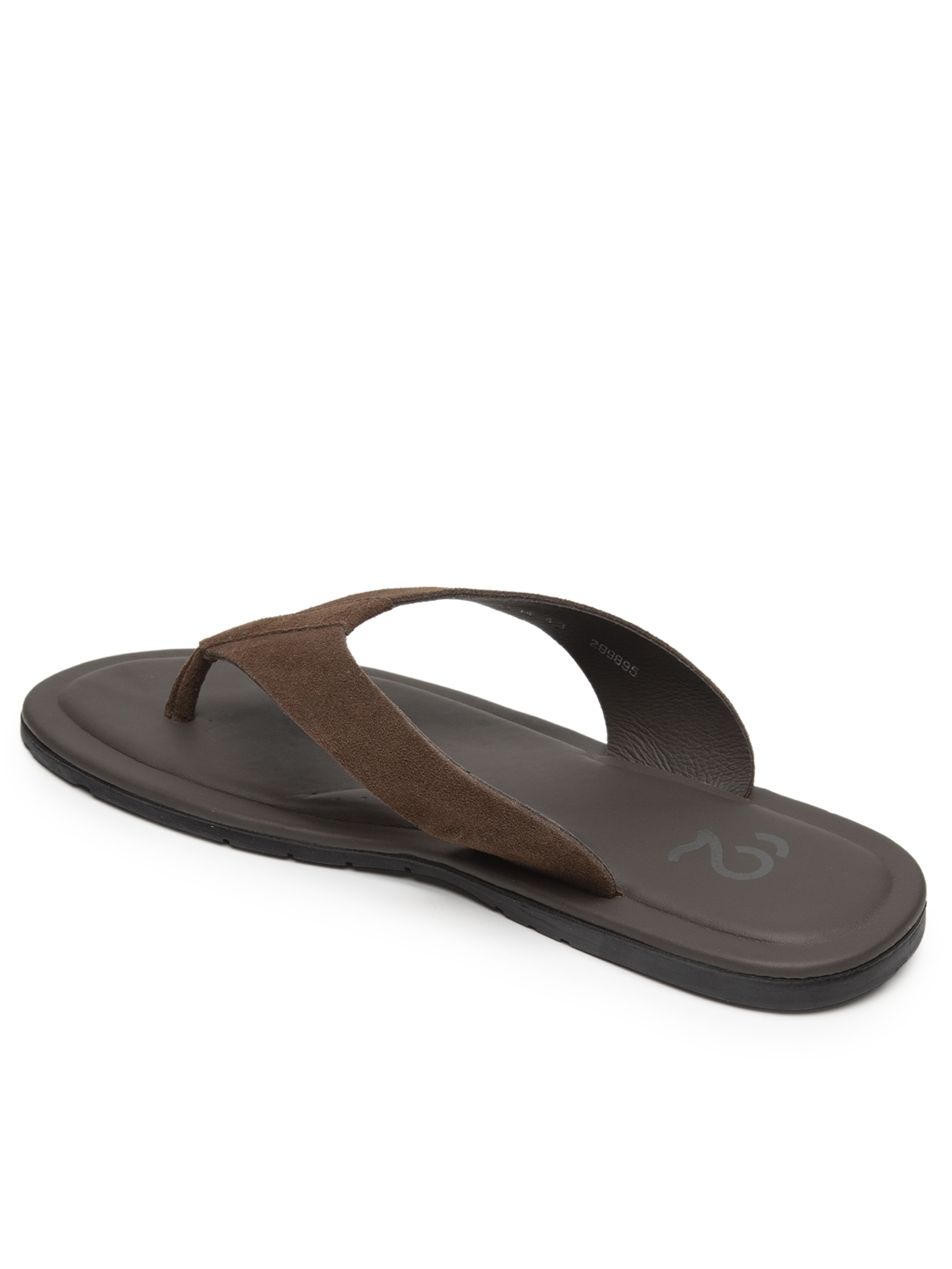 Sandália Masculina De Dedo Em Camurça Marrom '2 Essential