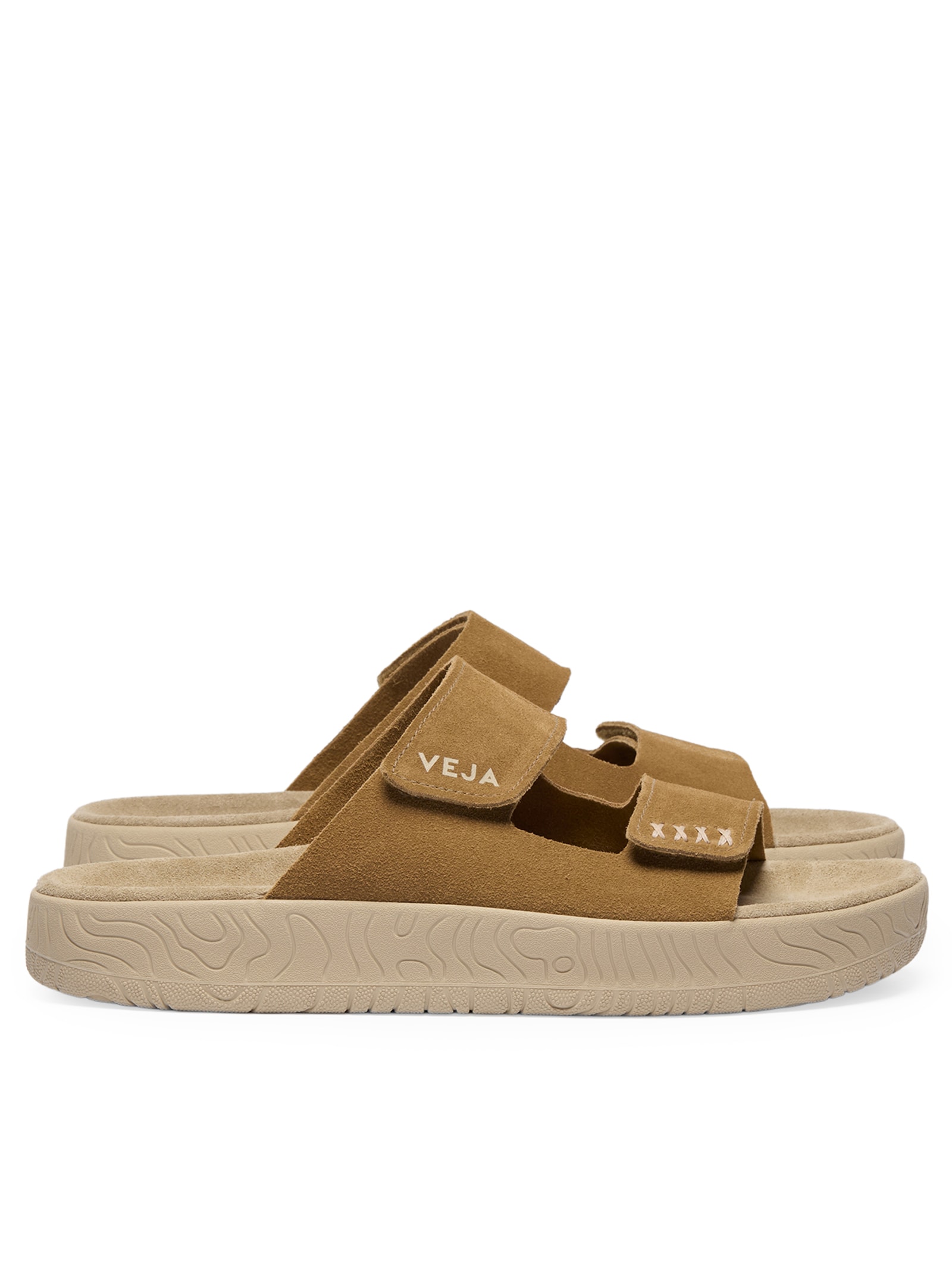 Sandália Masculina Etna Suede Soft Verde Veja