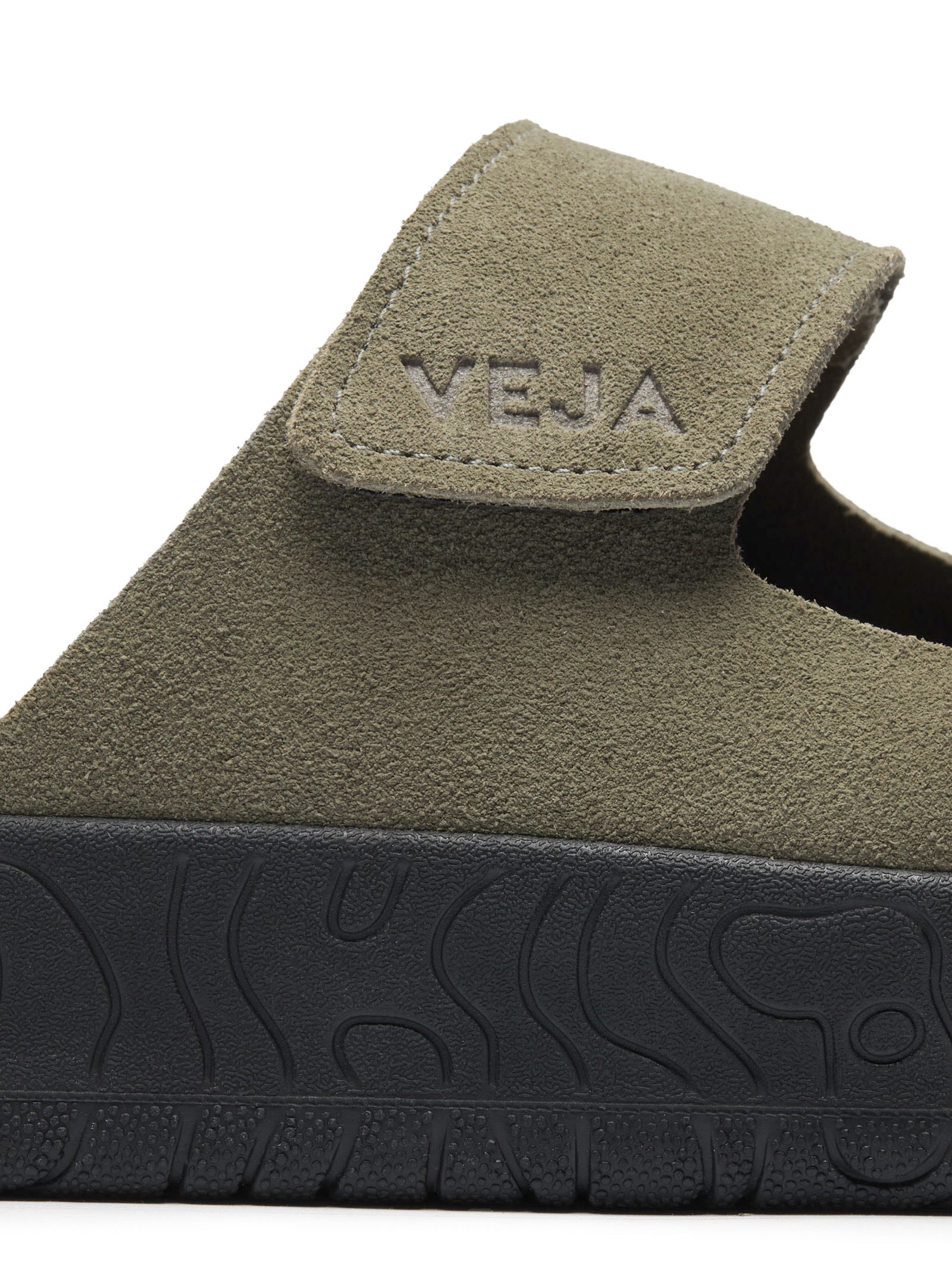 Sandália Masculina Etna Suede Soft Verde Veja