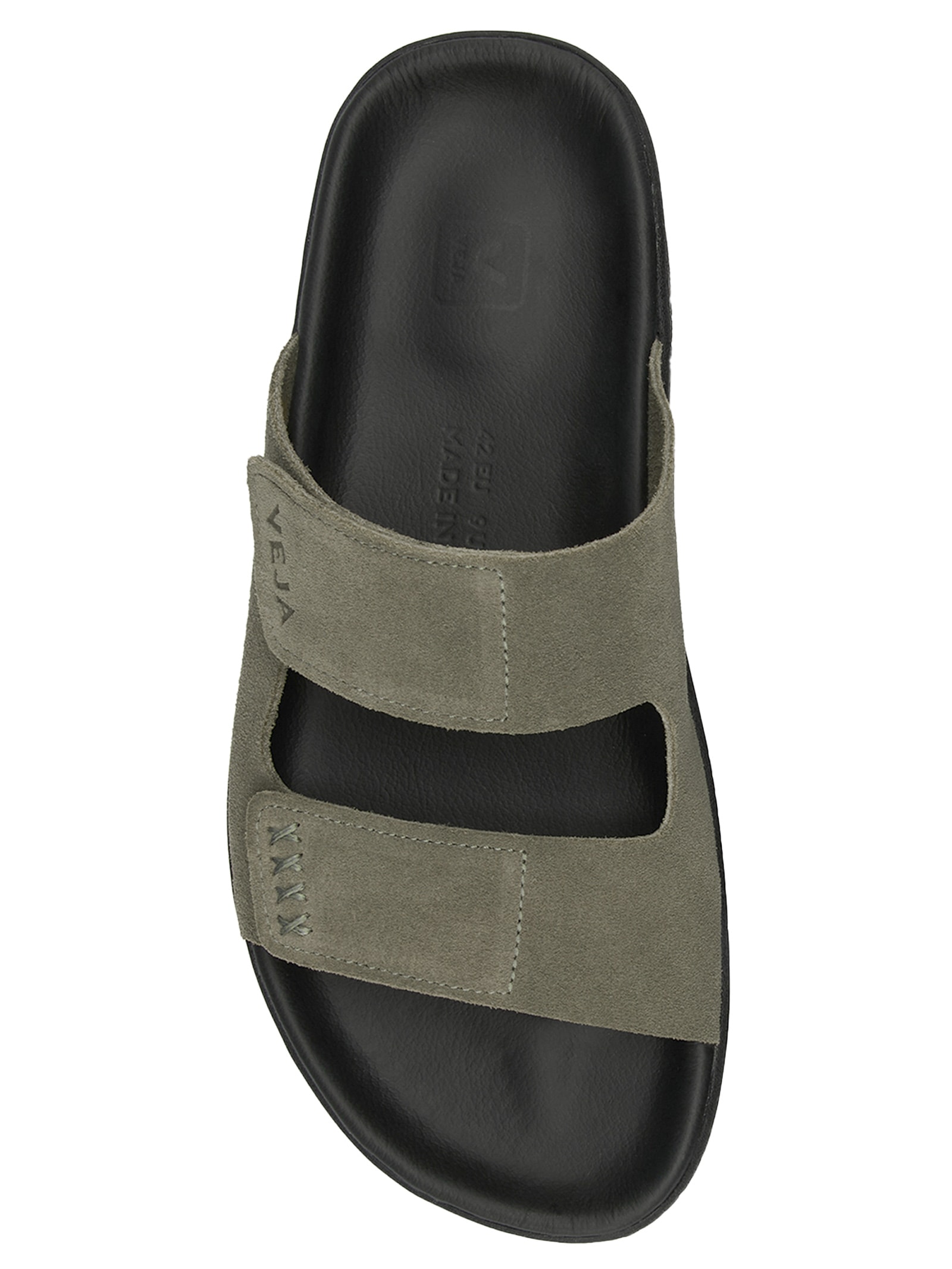 Sandália Masculina Etna Suede Soft Verde Veja